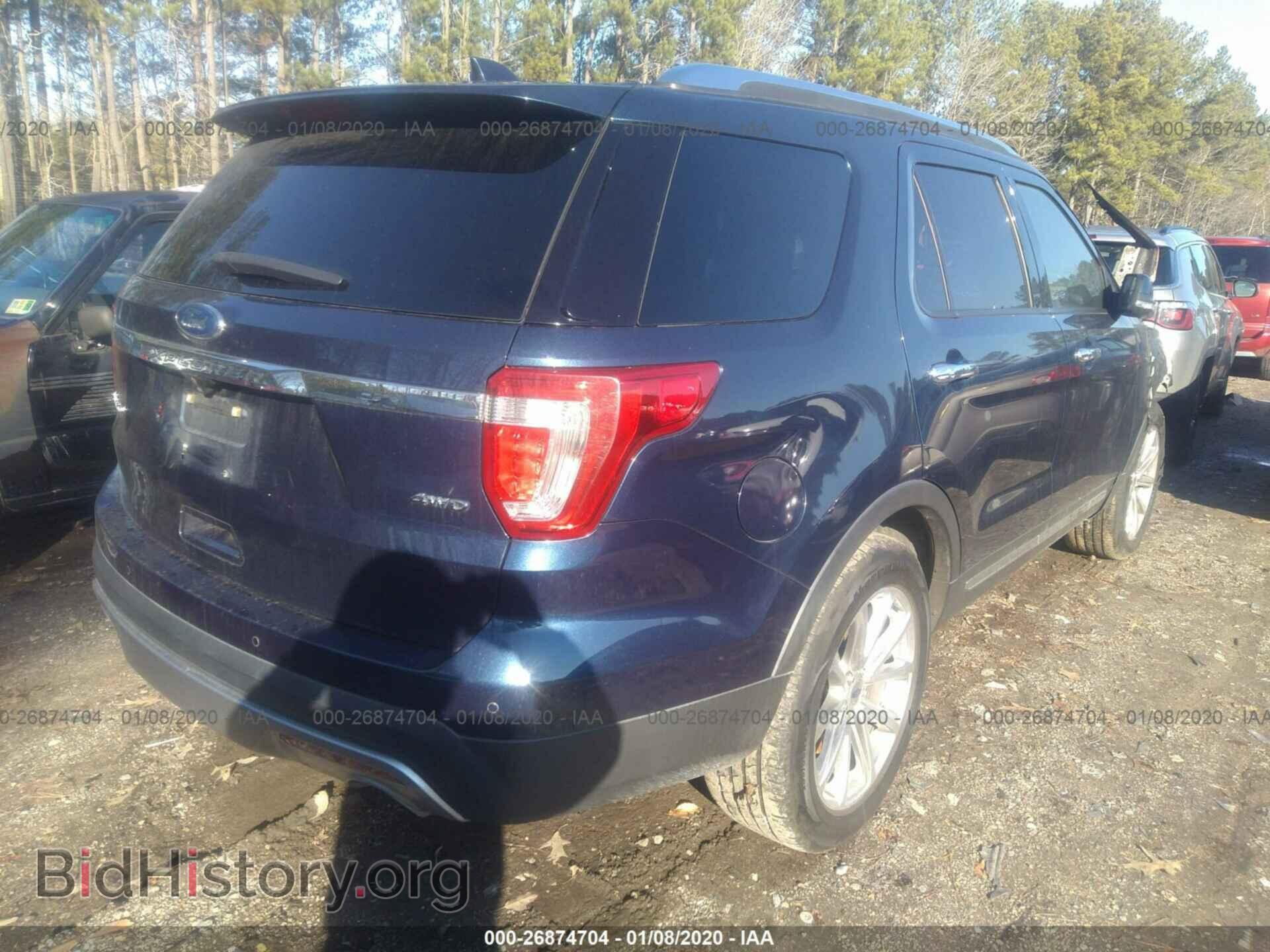 2016 FORD EXPLORER - VIN: 1FM5K8F82GGD14998 - Фото 4