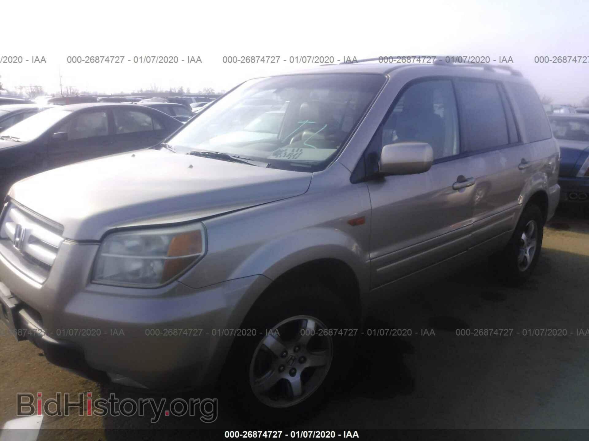 2006 HONDA PILOT - VIN: 2HKYF18556H505406 - Фото 2