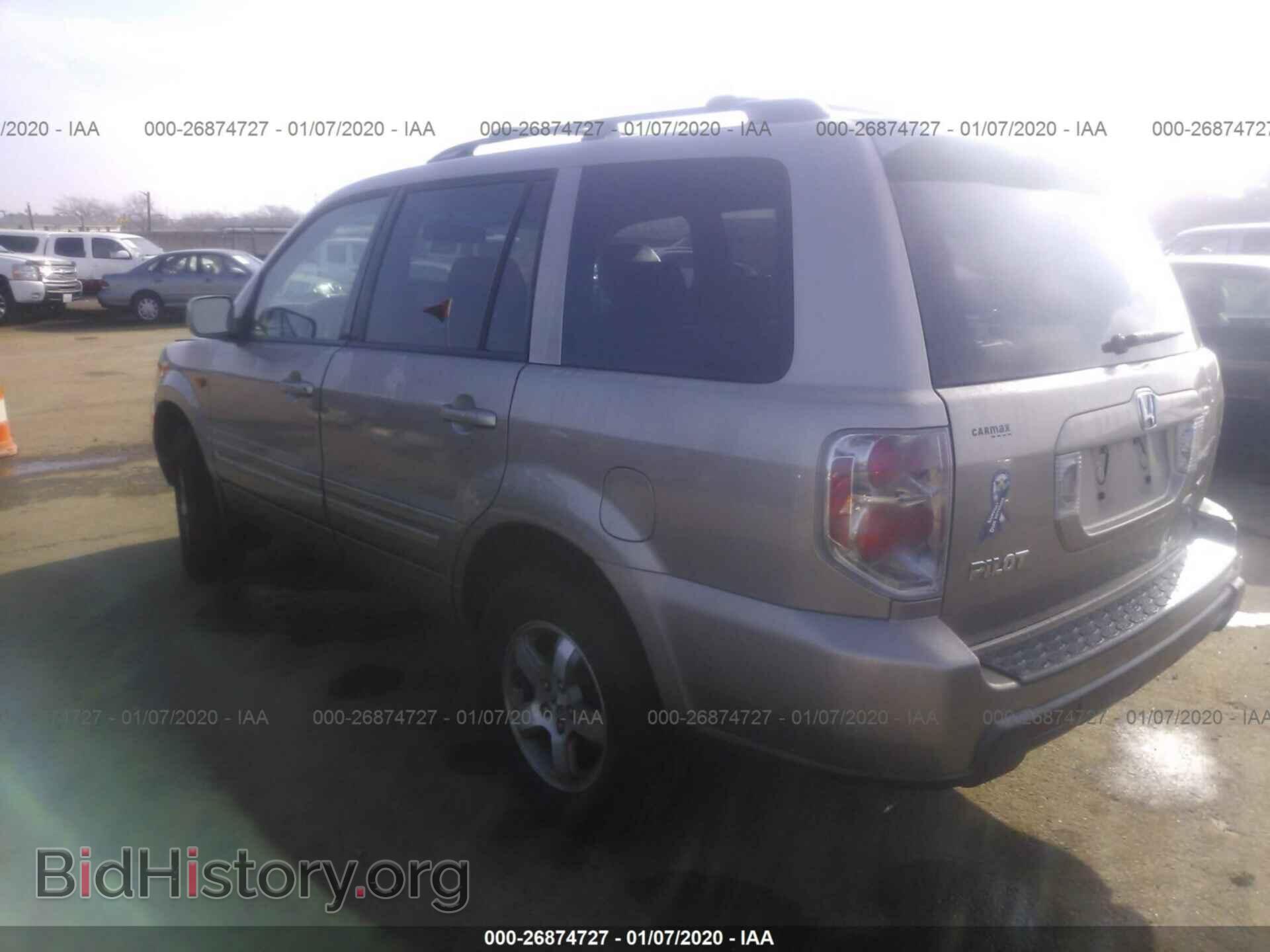 2006 HONDA PILOT - VIN: 2HKYF18556H505406 - Фото 3