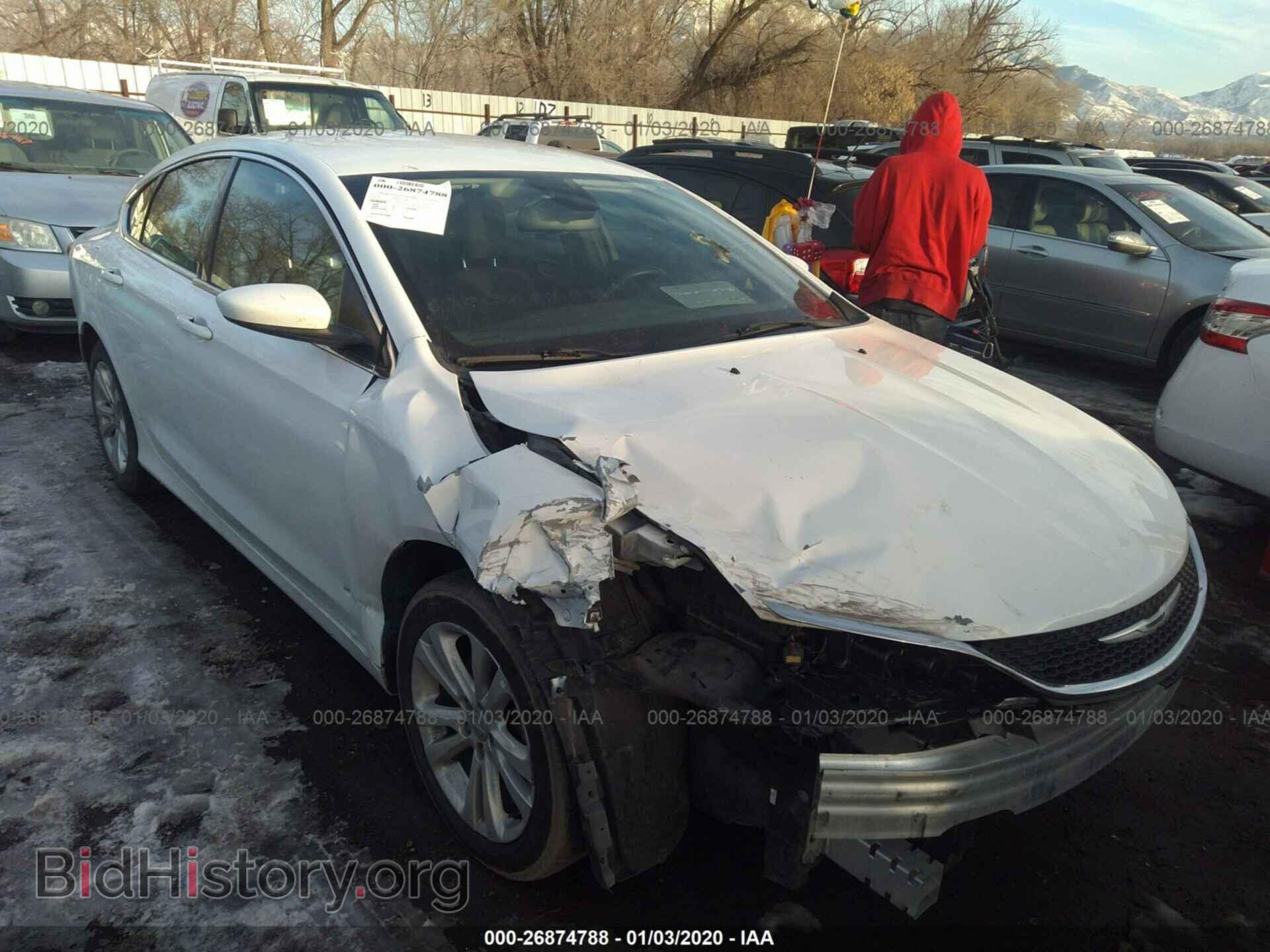 Фотография 1C3CCCAB4GN102697 - CHRYSLER 200 2016