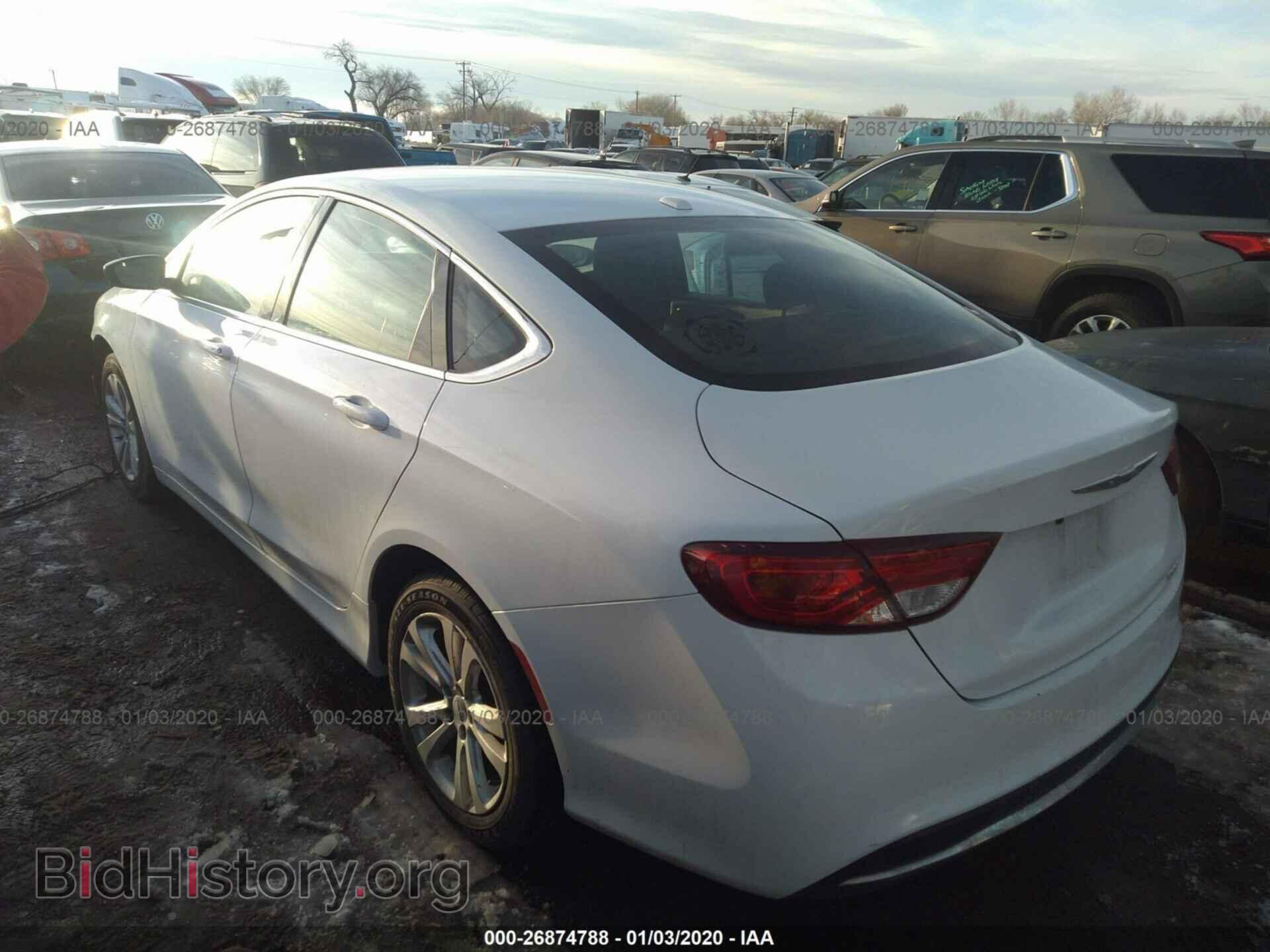 2016 CHRYSLER 200 - VIN: 1C3CCCAB4GN102697 - Фото 3