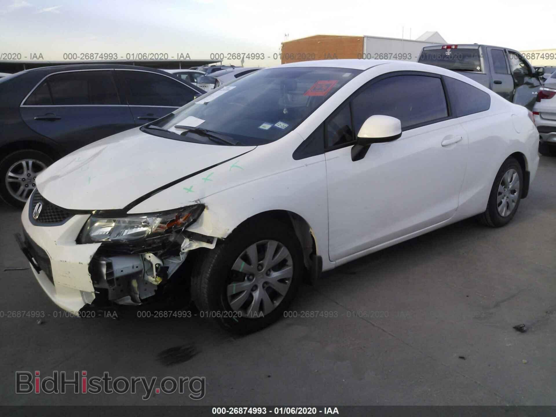 2012 HONDA CIVIC - VIN: 2HGFG3B51CH561812 - Photo 2