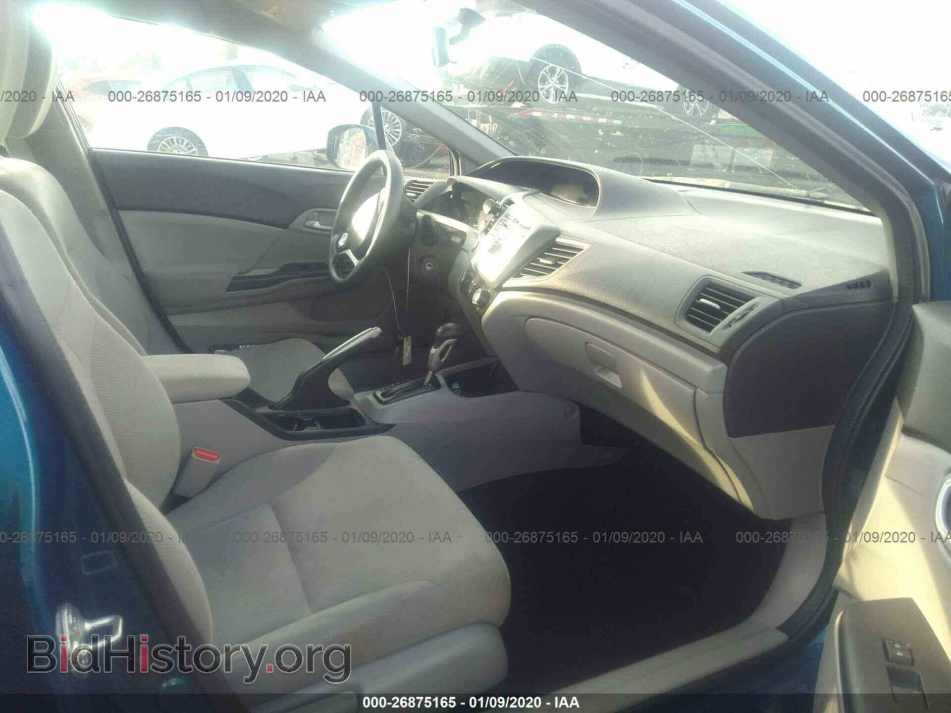 2012 HONDA CIVIC - VIN: 19XFB2F53CE342881 - Фото 5