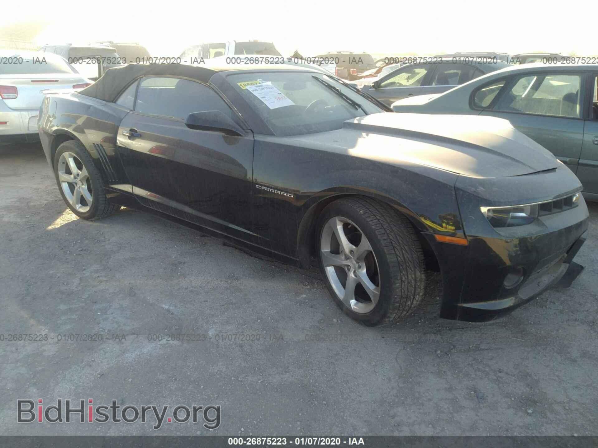 Photo 2G1FC3D32E9205929 - CHEVROLET CAMARO 2014