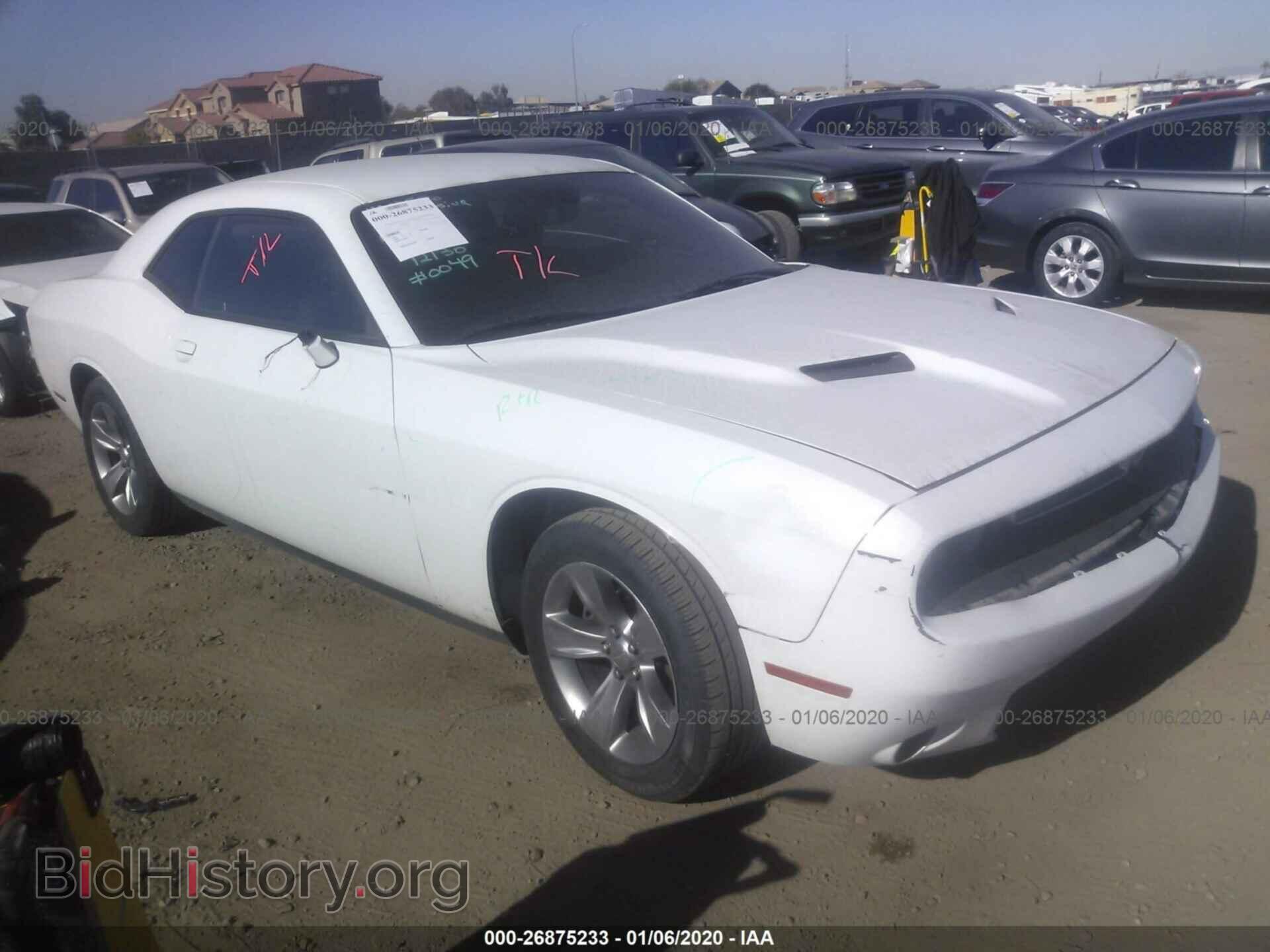 Photo 2C3CDZAG8GH124691 - DODGE CHALLENGER 2016