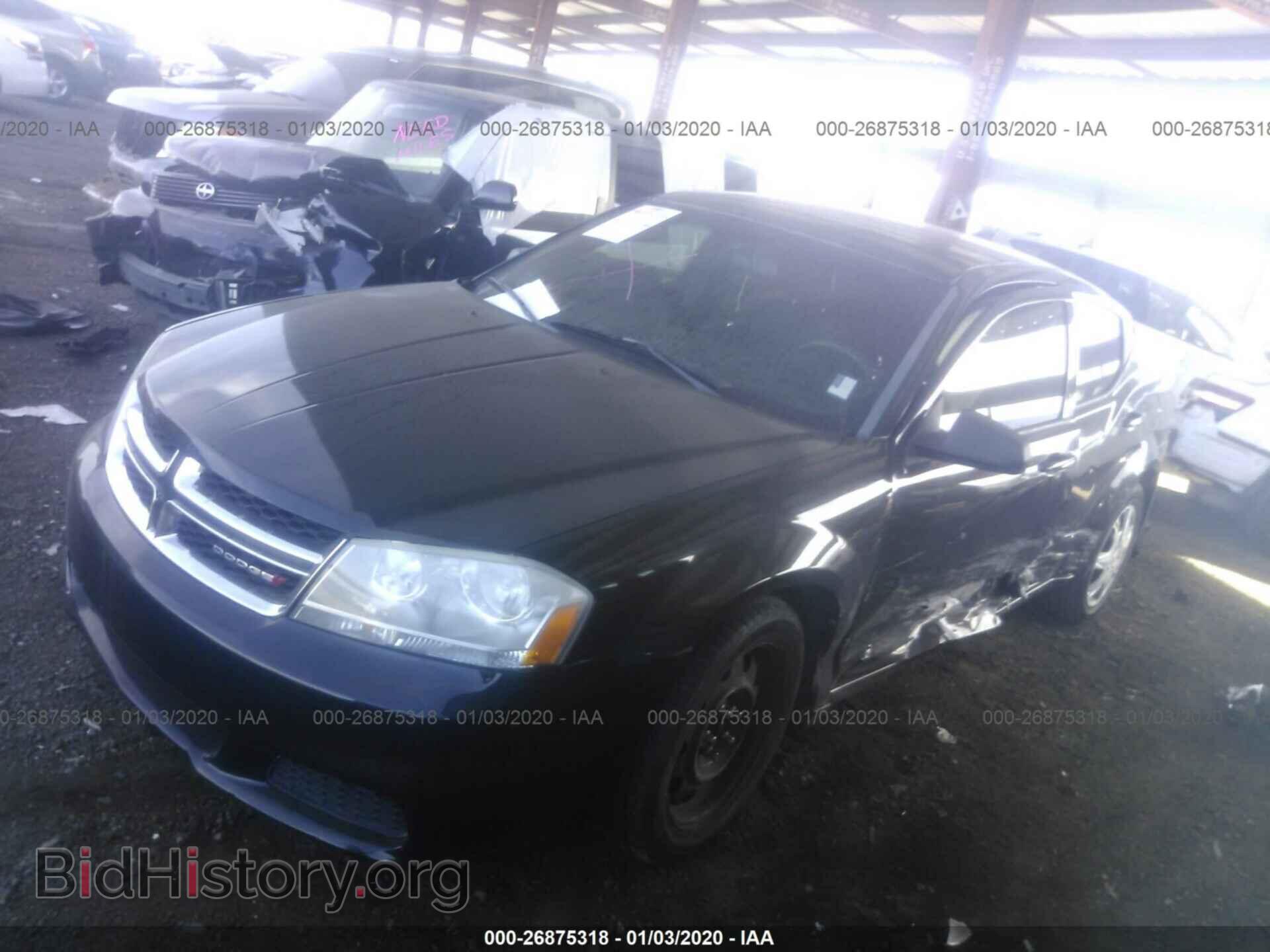2013 DODGE AVENGER - VIN: 1C3CDZAB9DN581016 - Фото 2