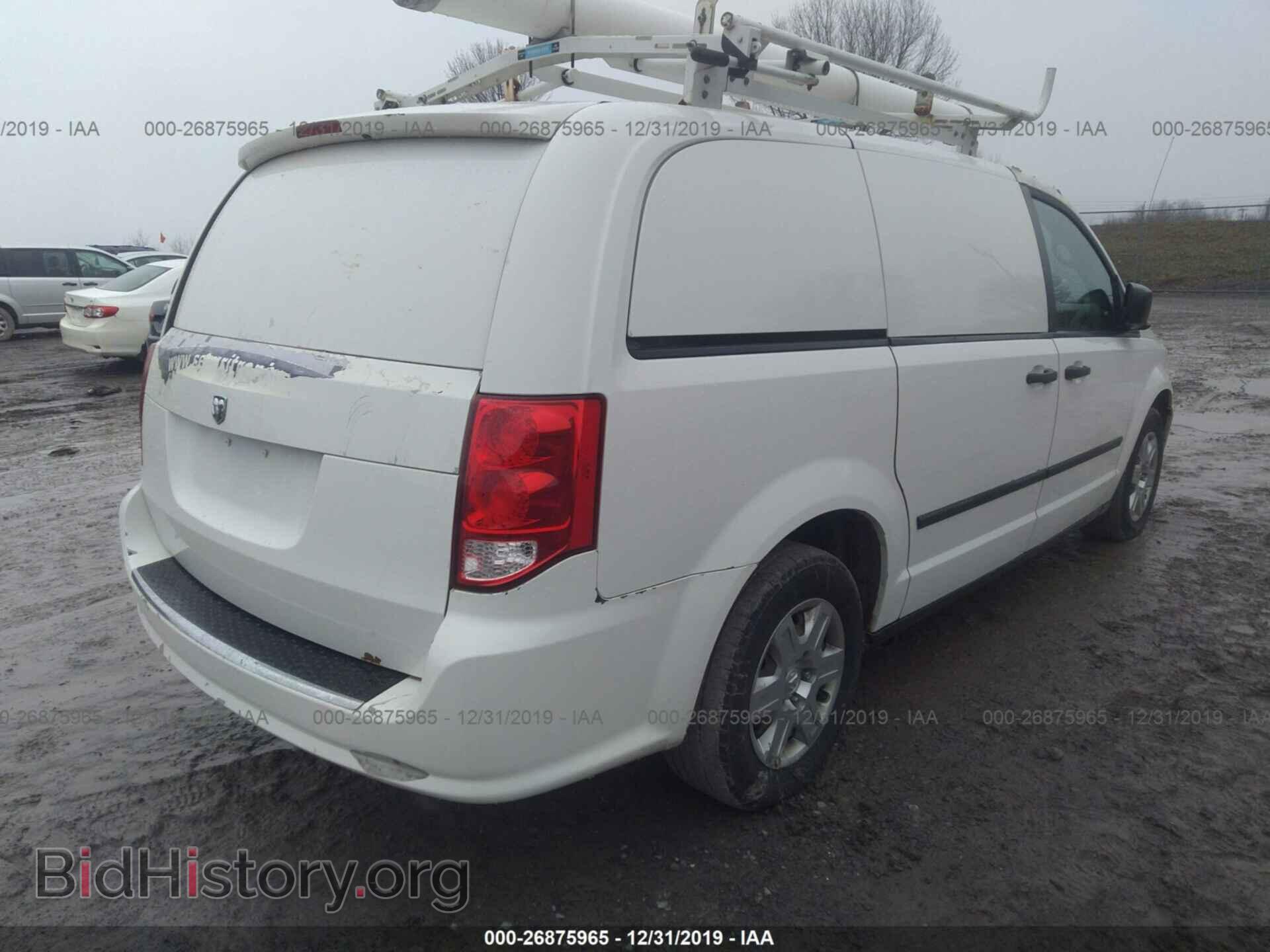 2012 DODGE RAM VAN - VIN: 2C4JDGAG7CR360941 - Photo 4