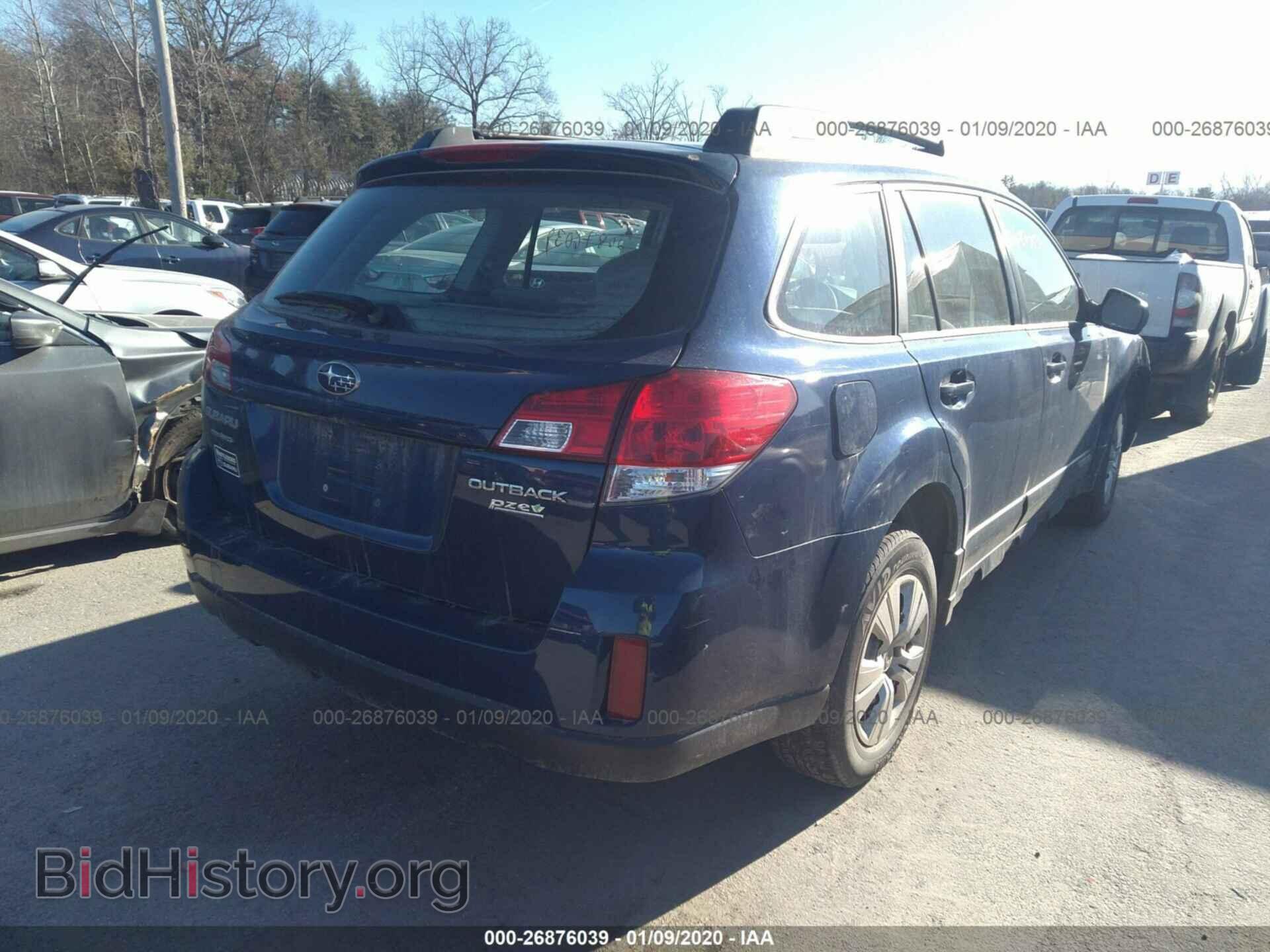 2010 SUBARU OUTBACK - VIN: 4S4BRBAC9A3372273 - Фото 4