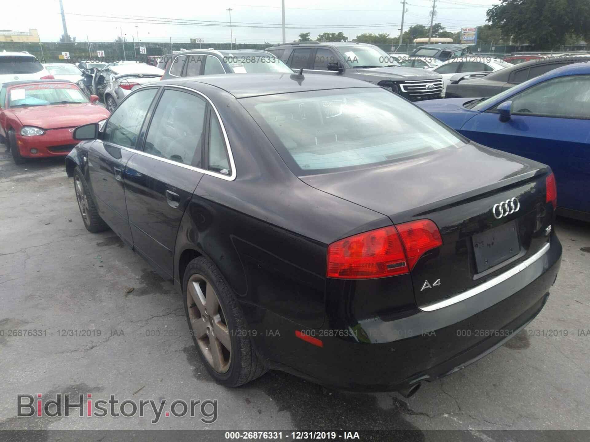 2008 AUDI A4 - VIN: WAUDH78E88A017411 - Фото 3