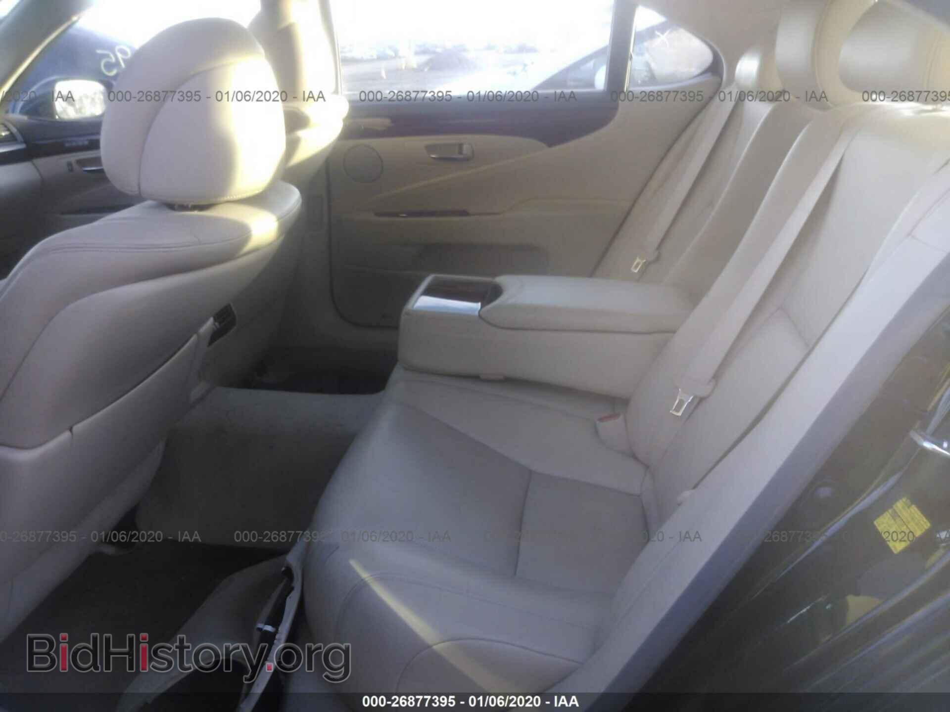 2011 LEXUS LS - VIN: JTHGL5EF3B5043803 - Фото 8
