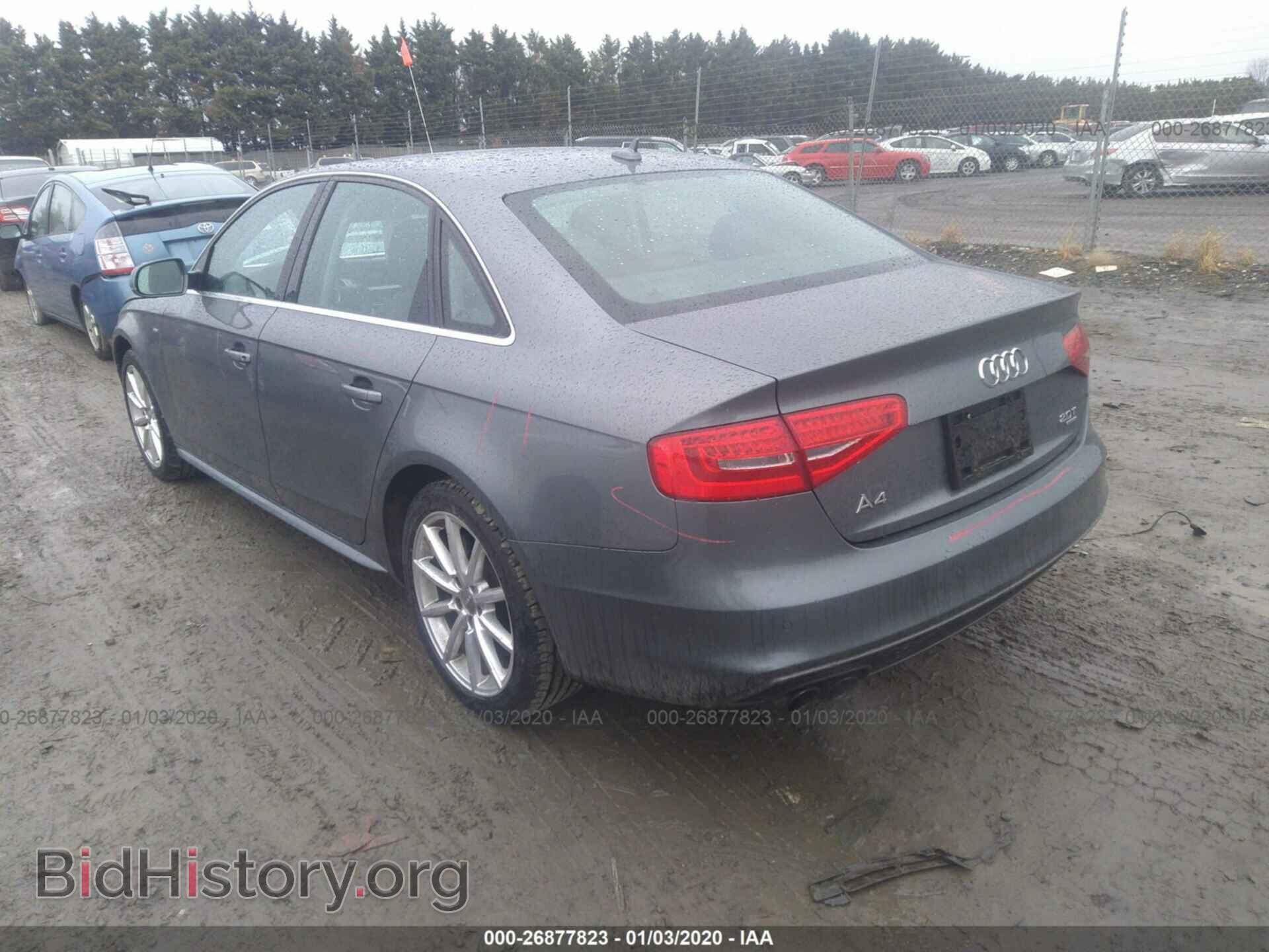 2014 AUDI A4 - VIN: WAUFFAFL8EN004577 - Фото 3