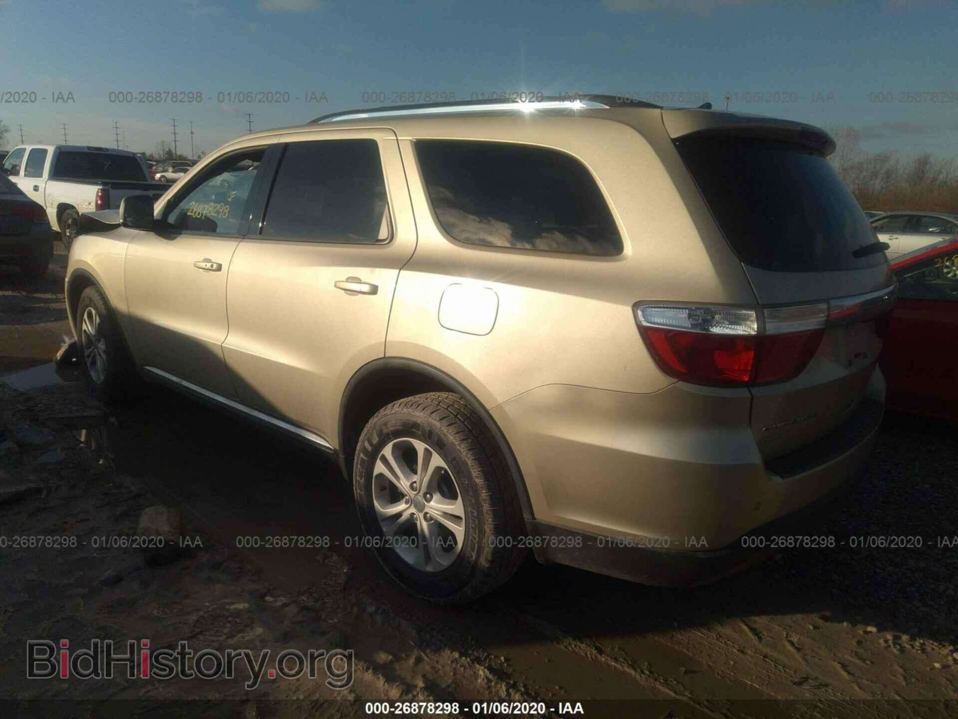 2011 DODGE DURANGO - VIN: 1D4RE4GG2BC692902 - Фото 3