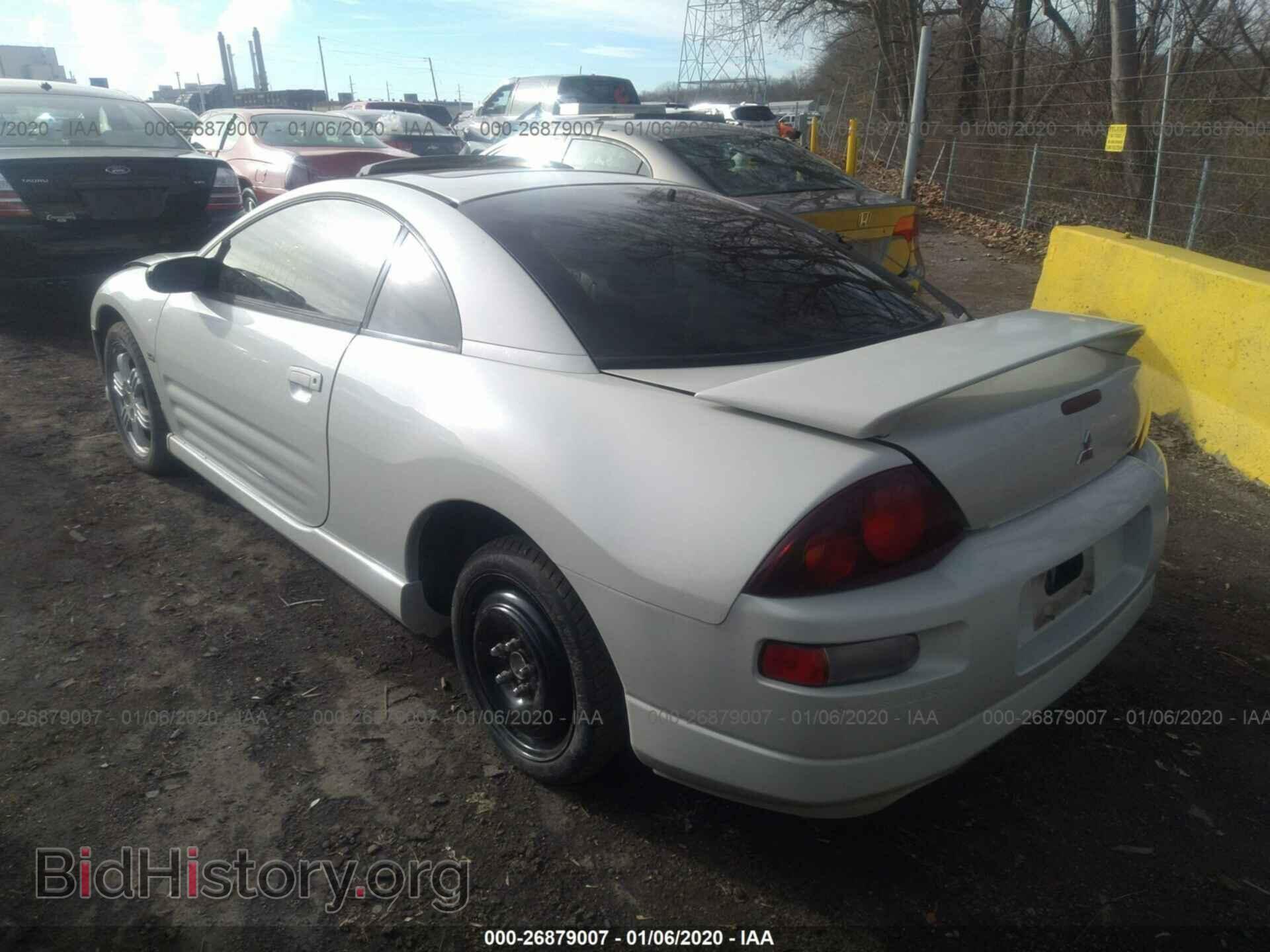 2001 MITSUBISHI ECLIPSE - VIN: 4A3AC54H31E121664 - Photo 3