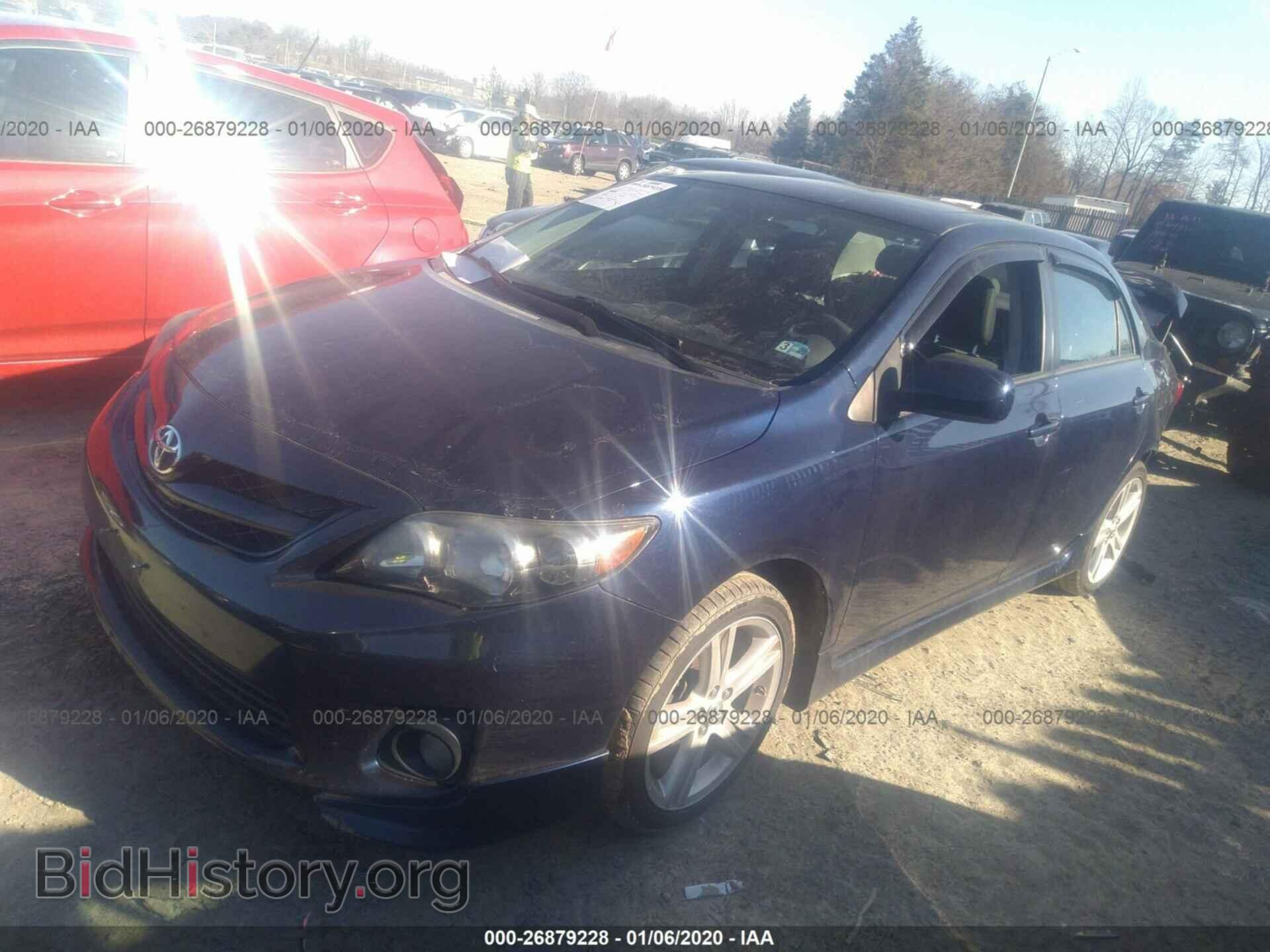 2013 TOYOTA COROLLA - VIN: 2T1BU4EE7DC972750 - Фото 2