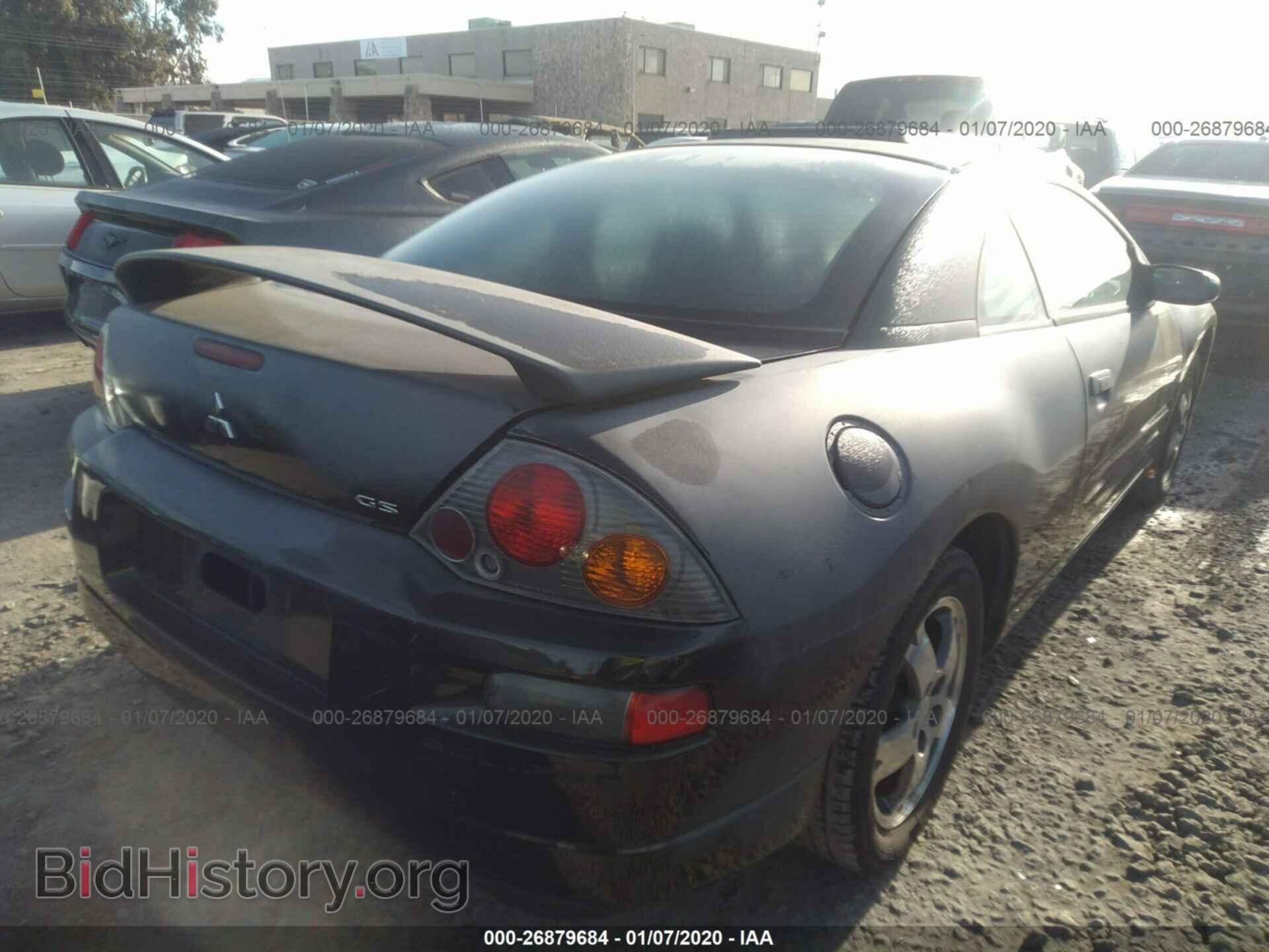 2003 MITSUBISHI ECLIPSE - VIN: 4A3AC44G13E109632 - Фото 4