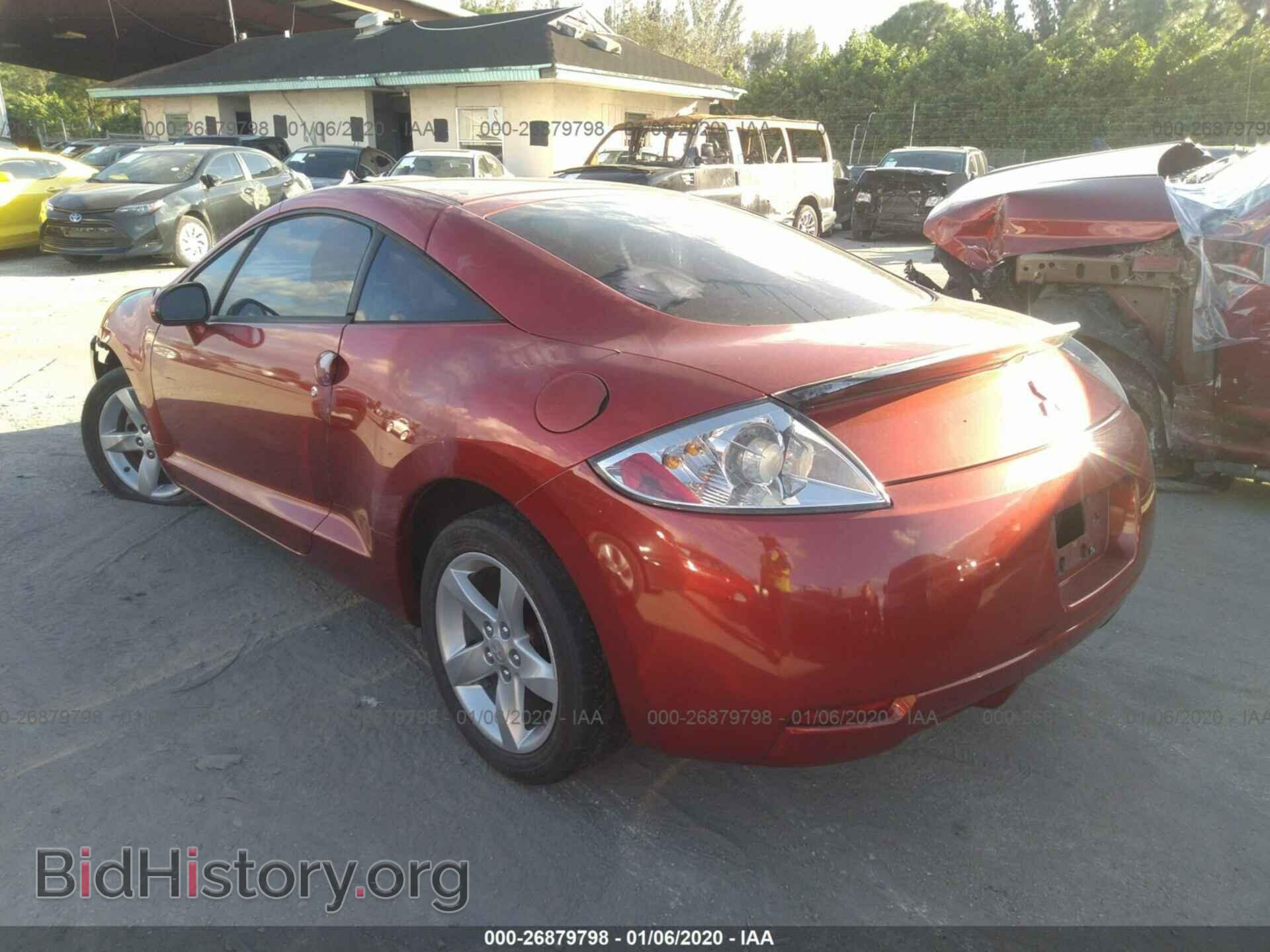 2008 MITSUBISHI ECLIPSE - VIN: 4A3AK24F18E036266 - Фото 3