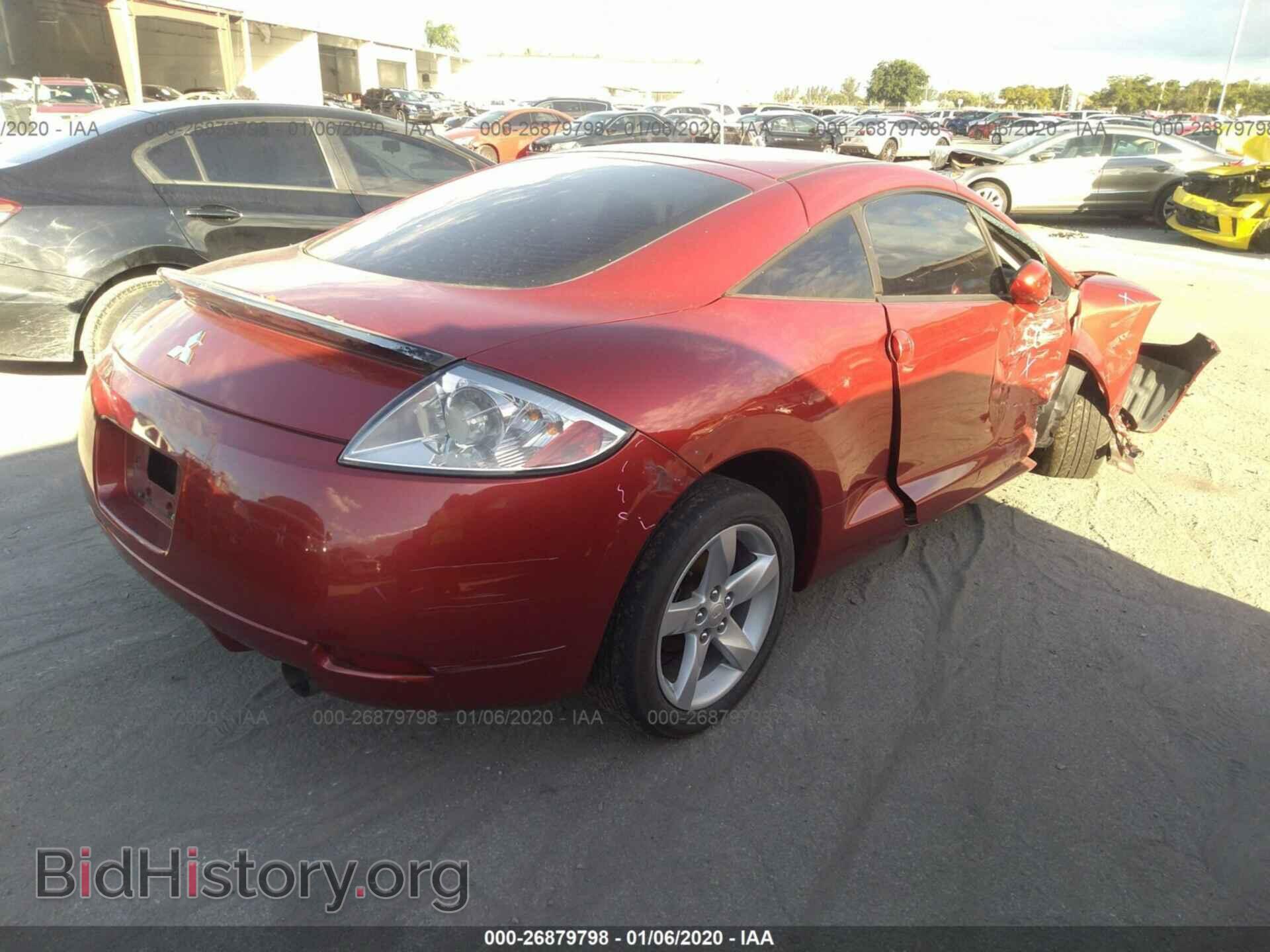 2008 MITSUBISHI ECLIPSE - VIN: 4A3AK24F18E036266 - Фото 4