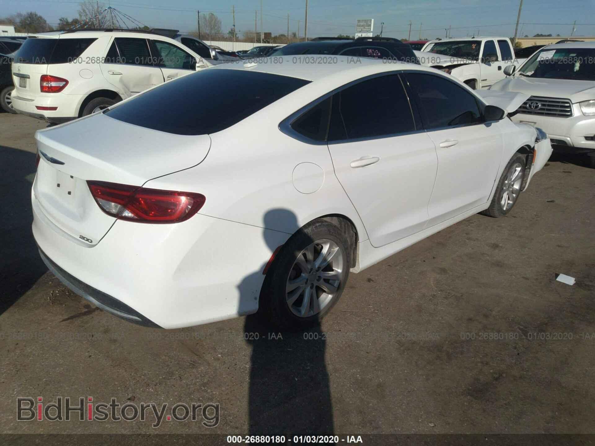2015 CHRYSLER 200 - VIN: 1C3CCCAB2FN707669 - Фото 4