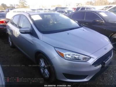 2016 Ford FOCUS SE, silver — VIN 1FADP3F25GL259430, IAAI