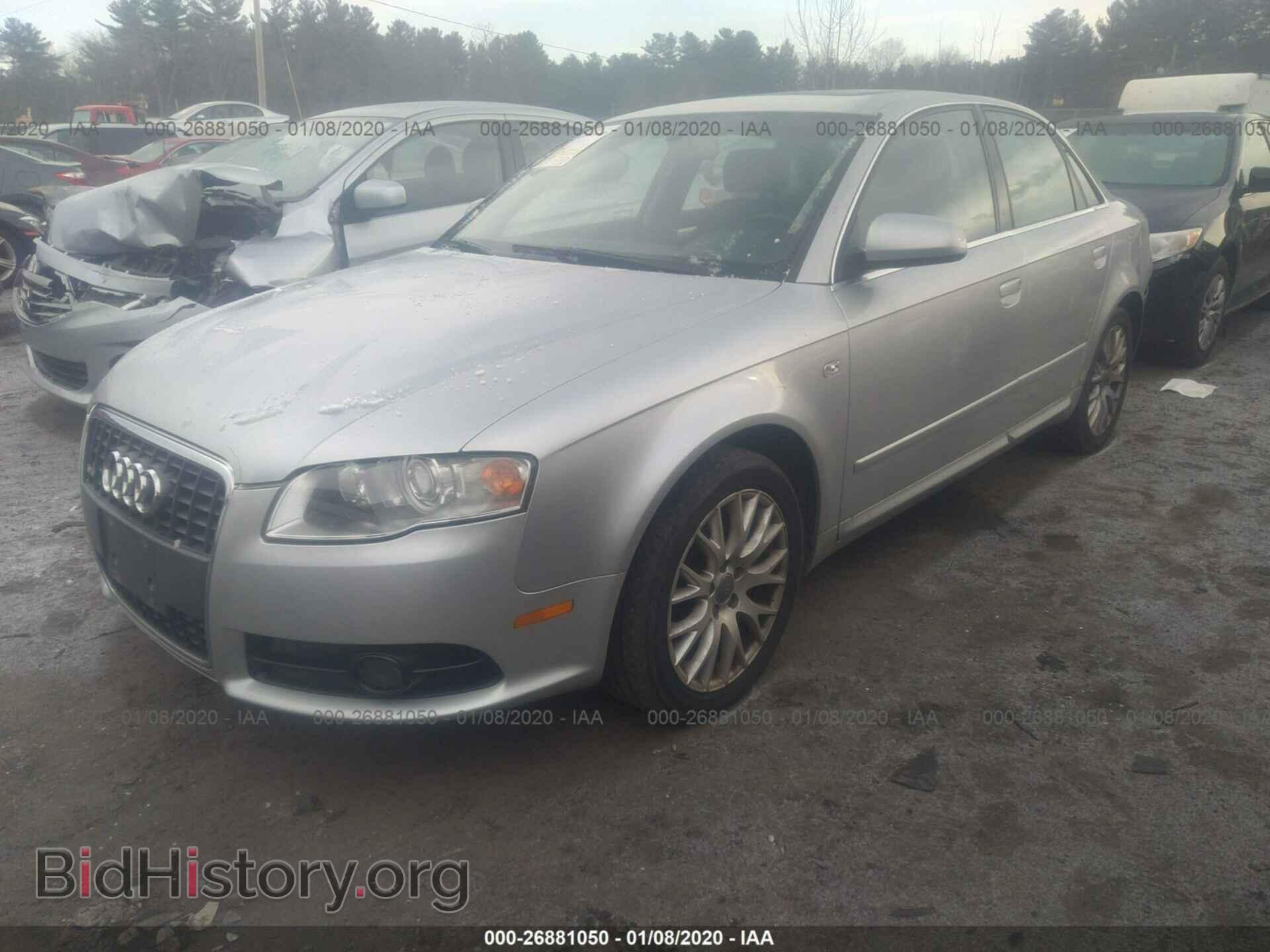 2008 AUDI A4 - VIN: WAUDF78EX8A156316 - Фото 2