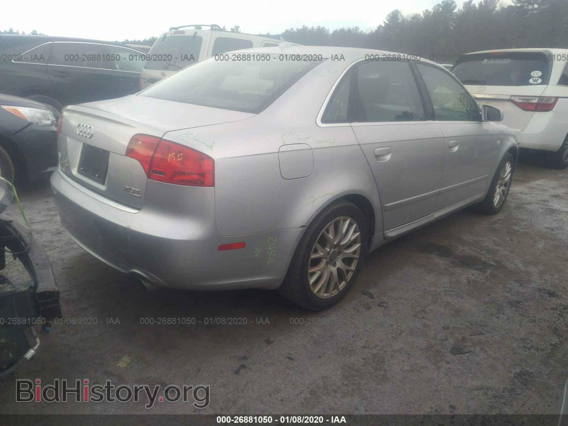 2008 AUDI A4 - VIN: WAUDF78EX8A156316 - Фото 4