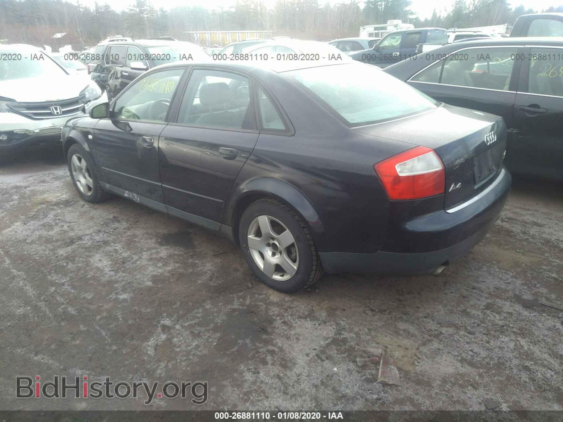 2002 AUDI A4 - VIN: WAULC68E12A175665 - Photo 3