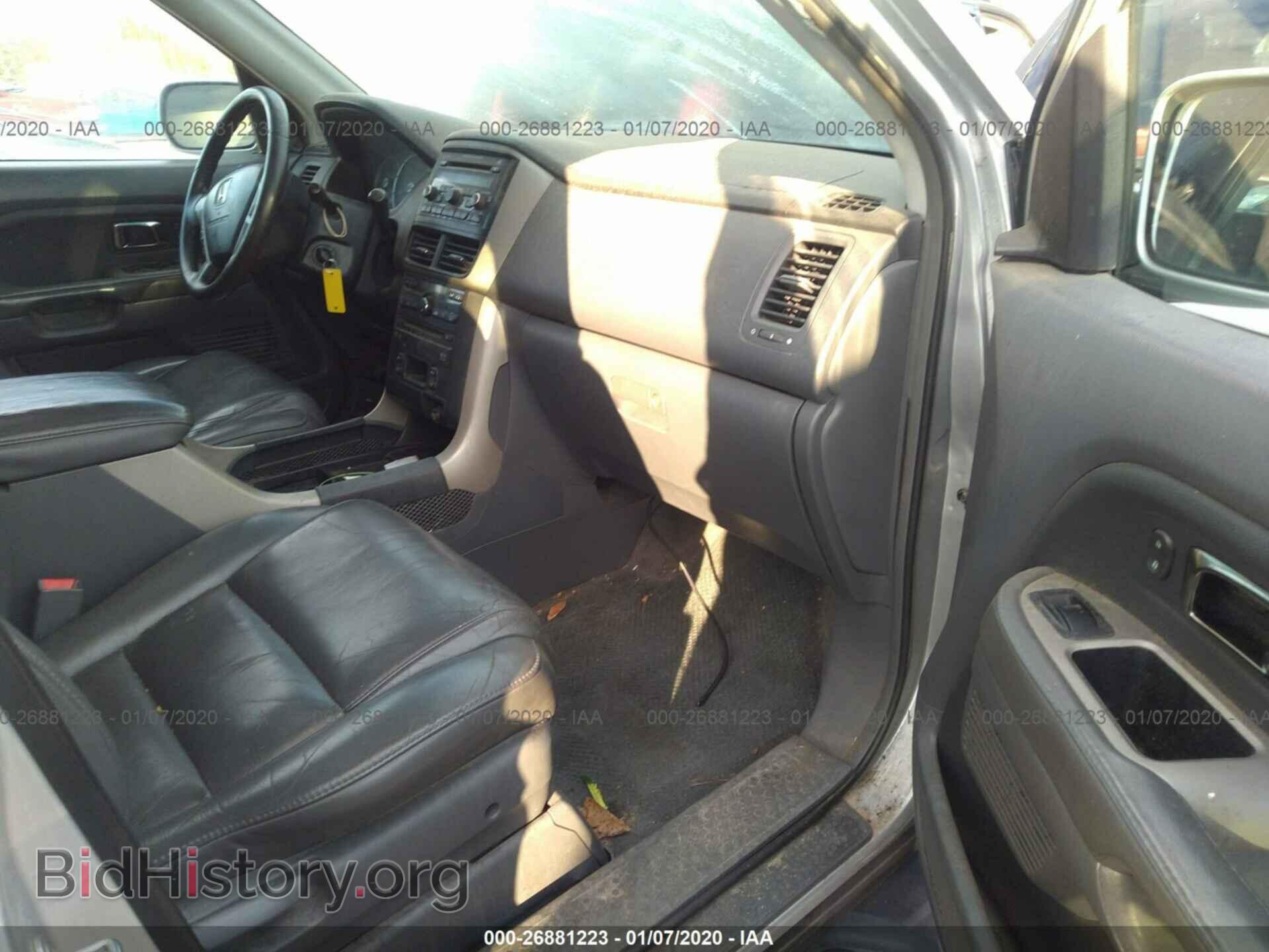 2006 HONDA PILOT - VIN: 5FNYF18686B005926 - Фото 5