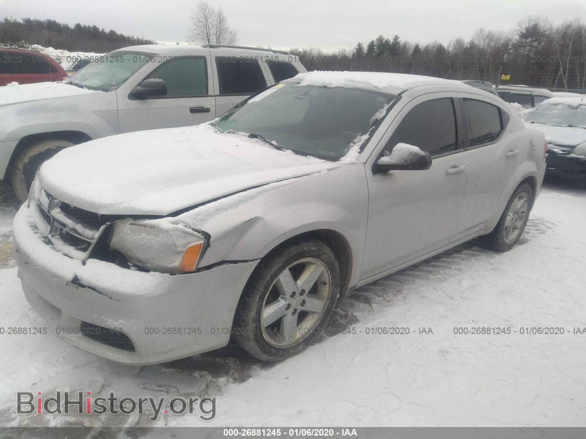 2012 DODGE AVENGER - VIN: 1C3CDZAB0CN182350 - Фото 2