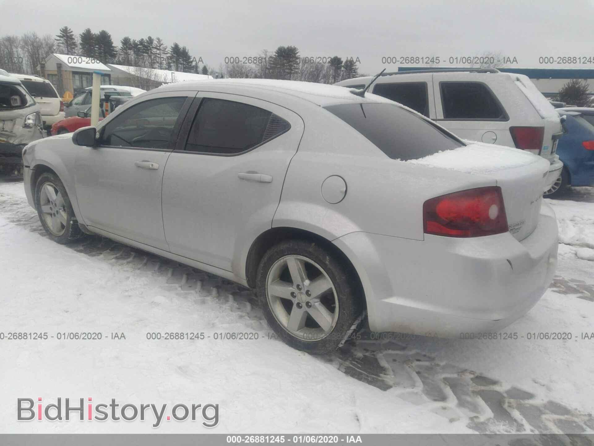 2012 DODGE AVENGER - VIN: 1C3CDZAB0CN182350 - Фото 3