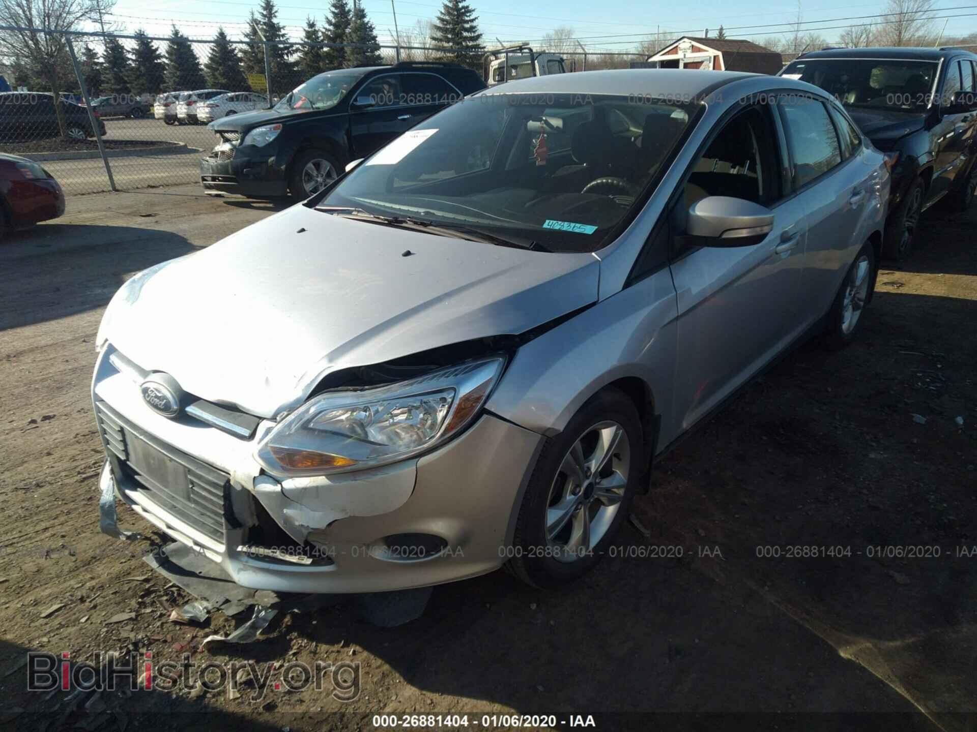 2014 FORD FOCUS - VIN: 1FADP3F20EL362106 - Фото 2
