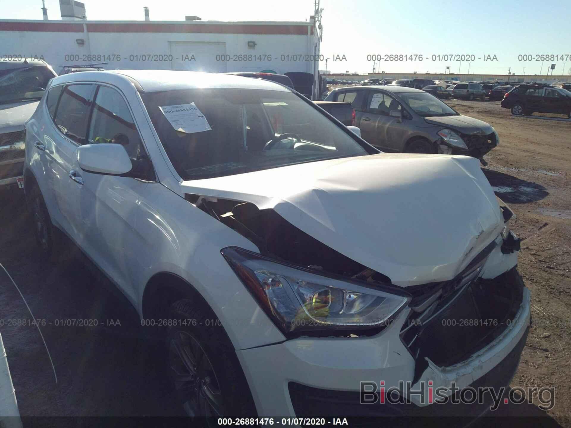 Photo 5XYZTDLBXGG318330 - HYUNDAI SANTA FE SPORT 2016