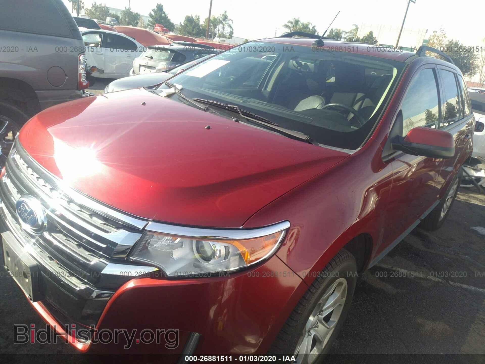 2014 FORD EDGE - VIN: 2FMDK3JC3EBA95516 - Photo 2
