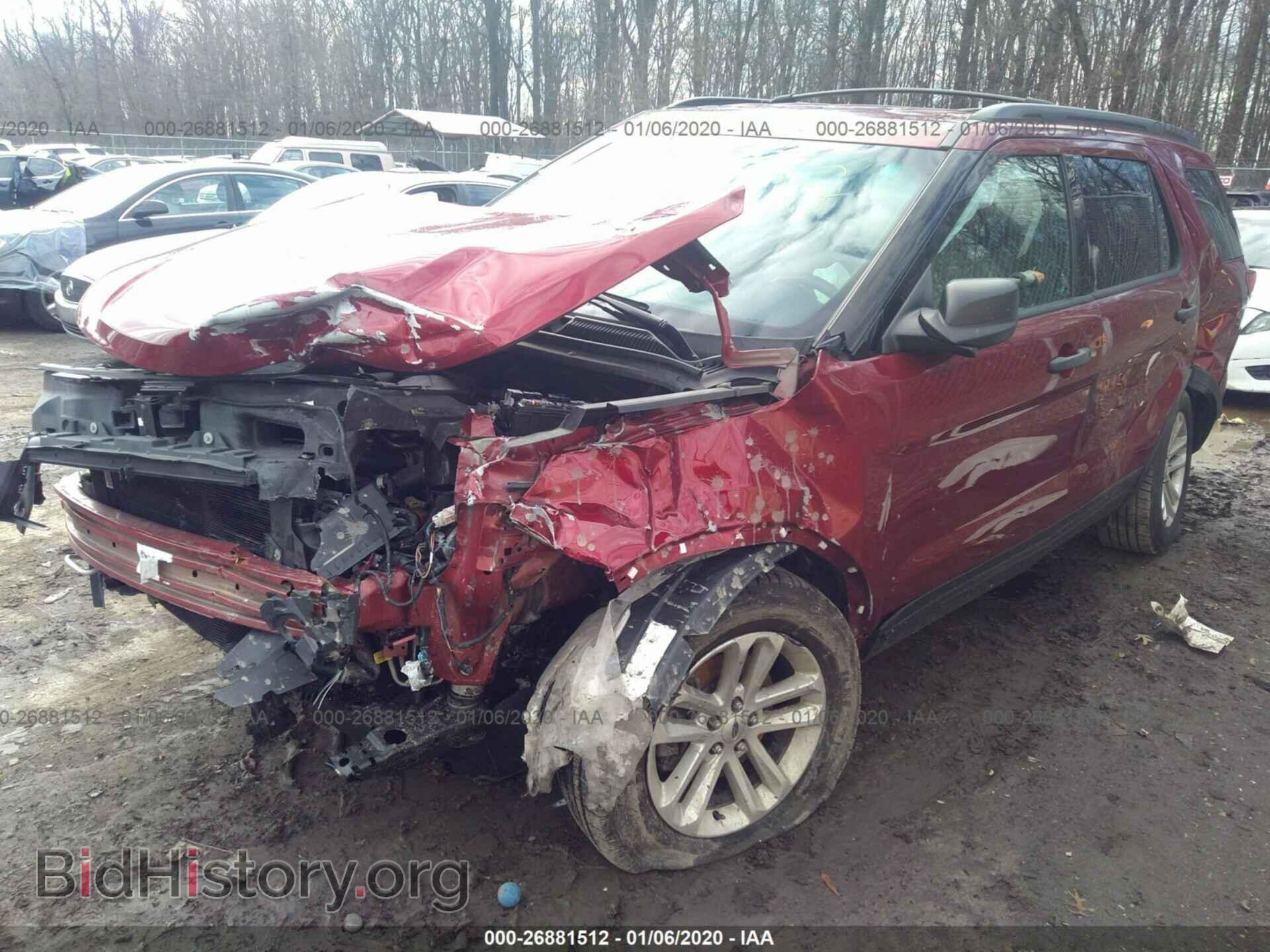 2016 FORD EXPLORER - VIN: 1FM5K8B86GGB69261 - Фото 2