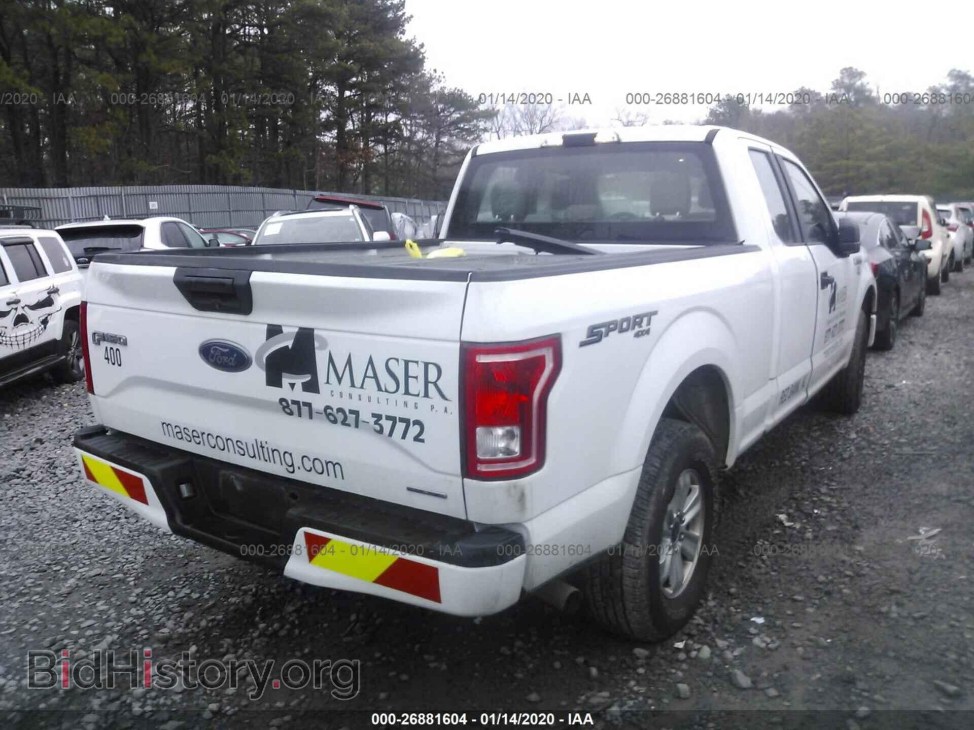 2016 FORD F150 - VIN: 1FTFX1EF9GFD01351 - Фото 4