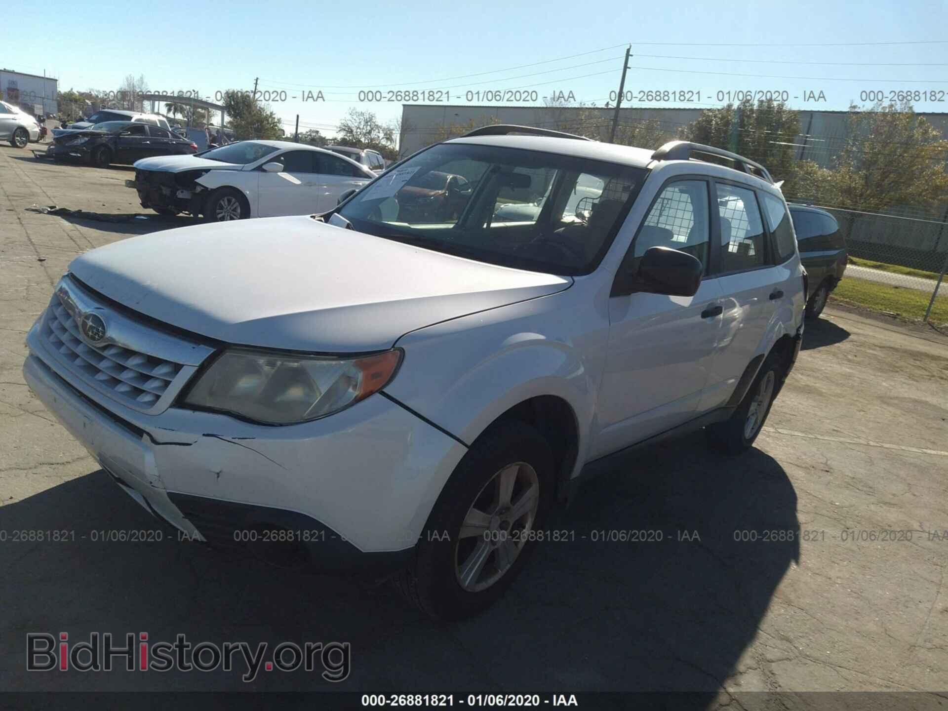 2011 SUBARU FORESTER - VIN: JF2SHABC5BH761742 - Фото 2