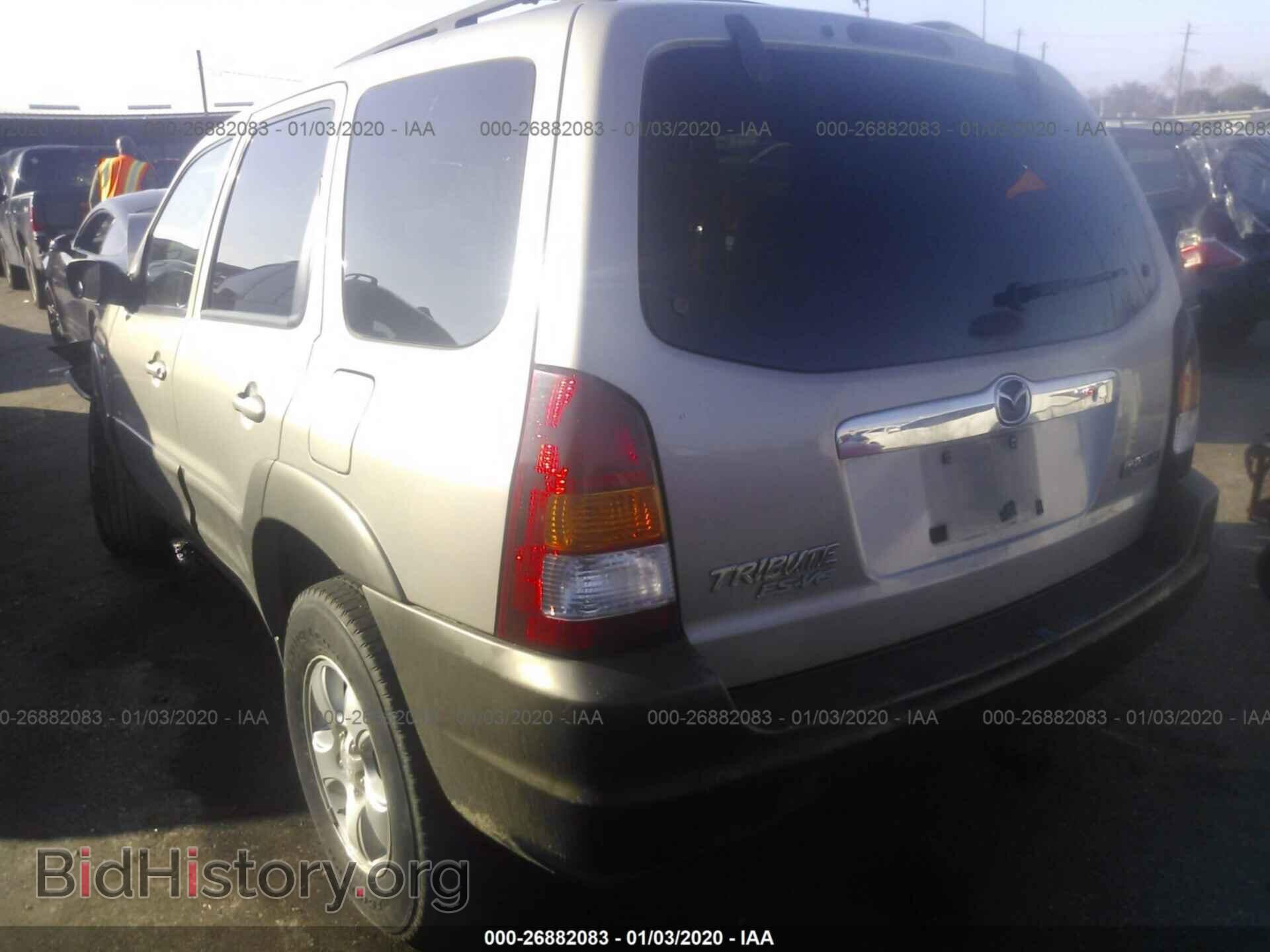 2002 MAZDA TRIBUTE - VIN: 4F2CU08122KM50898 - Фото 3