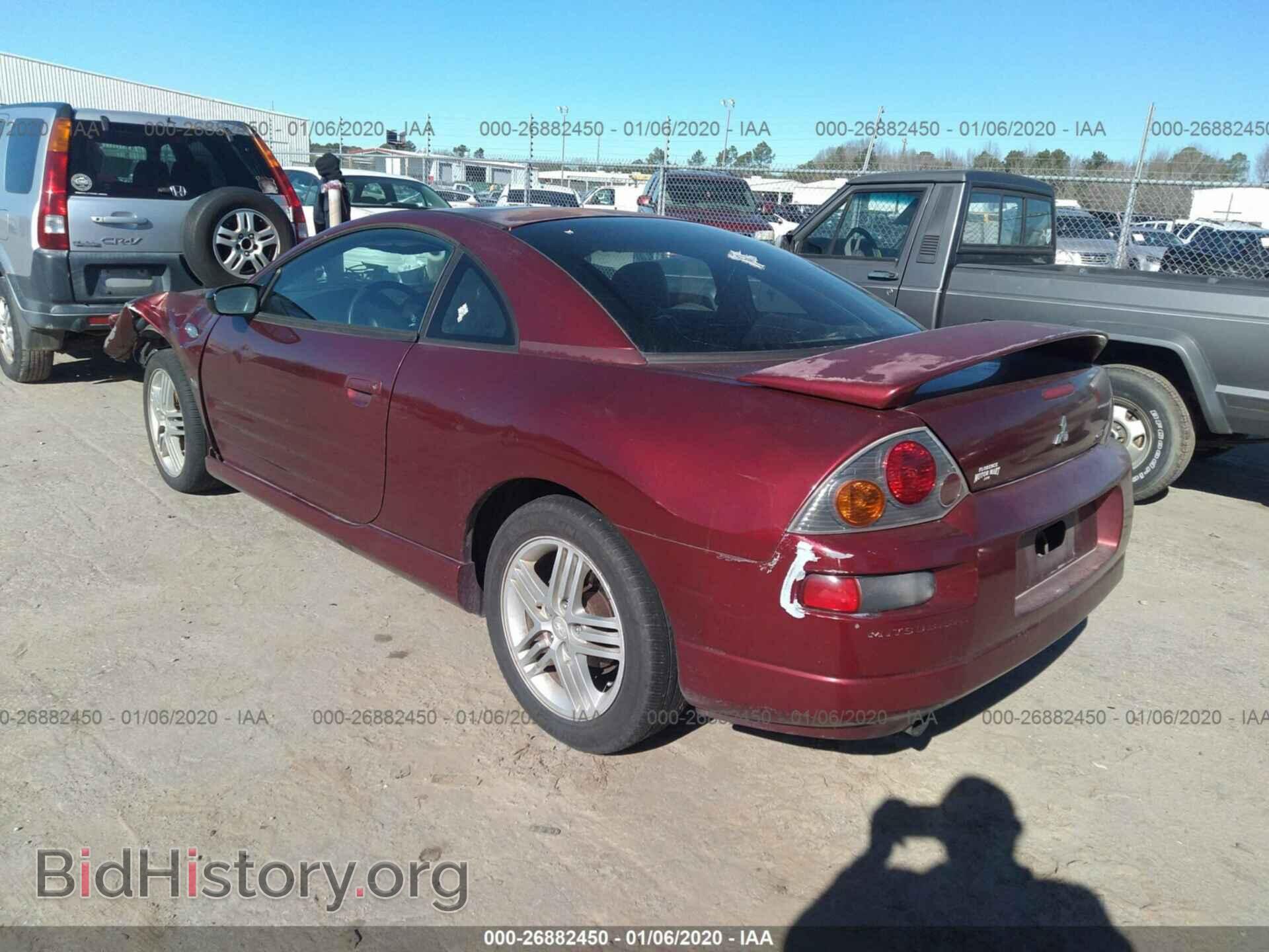 2003 MITSUBISHI ECLIPSE - VIN: 4A3AC84H13E083467 - Photo 3