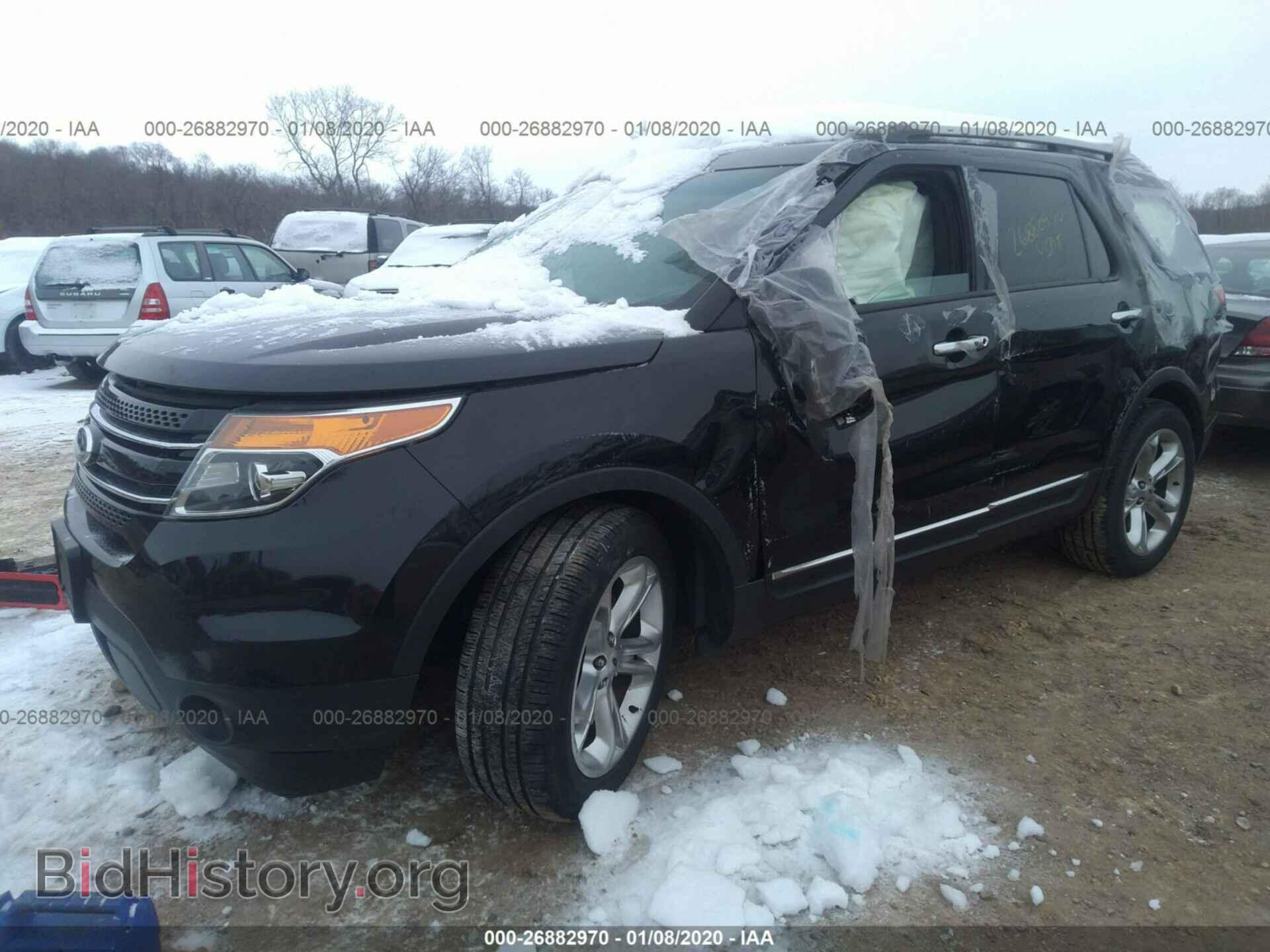 2014 FORD EXPLORER - VIN: 1FM5K8F8XEGB90606 - Фото 2
