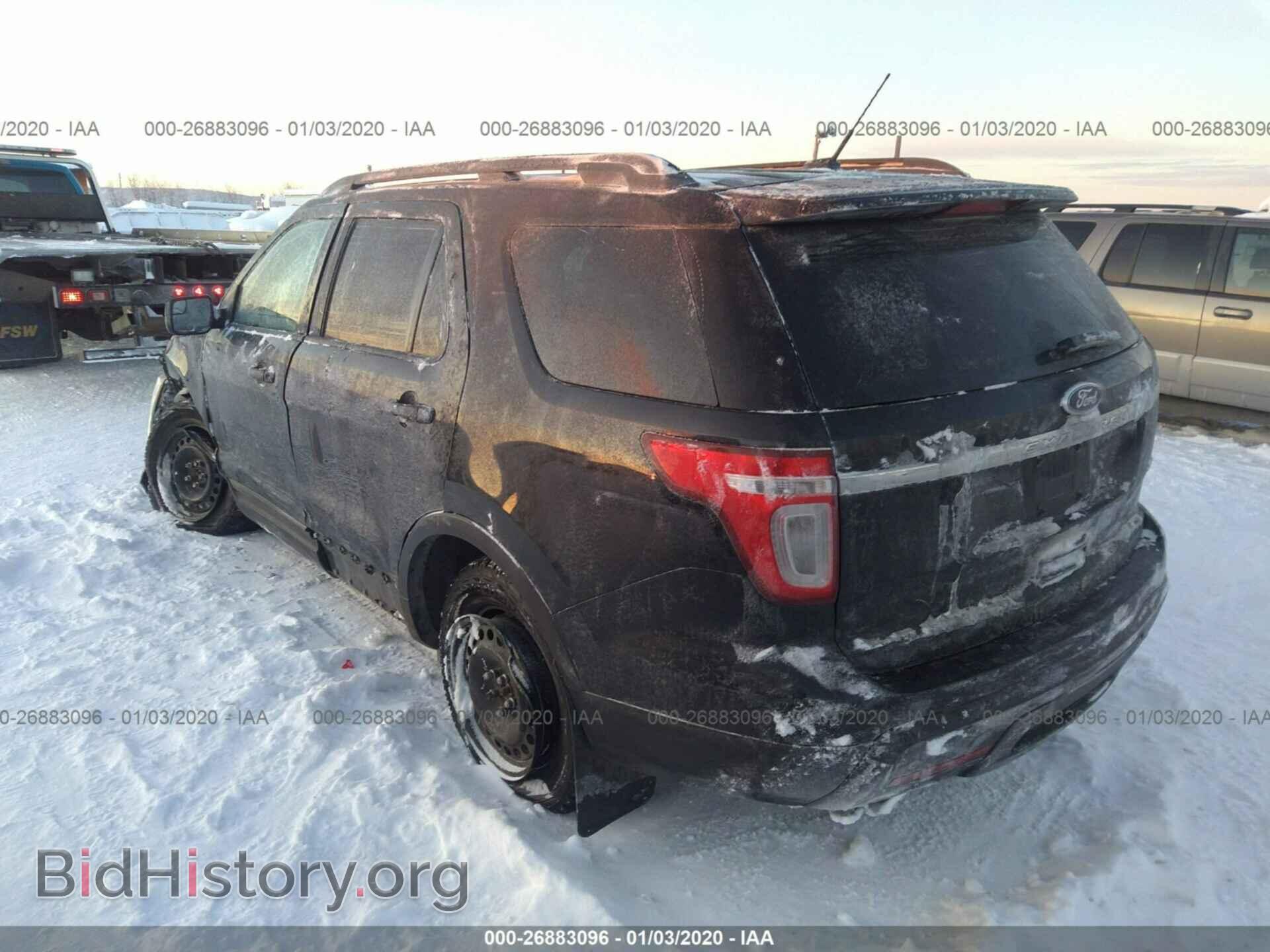 2013 FORD EXPLORER - VIN: 1FM5K8B88DGA08275 - Photo 3