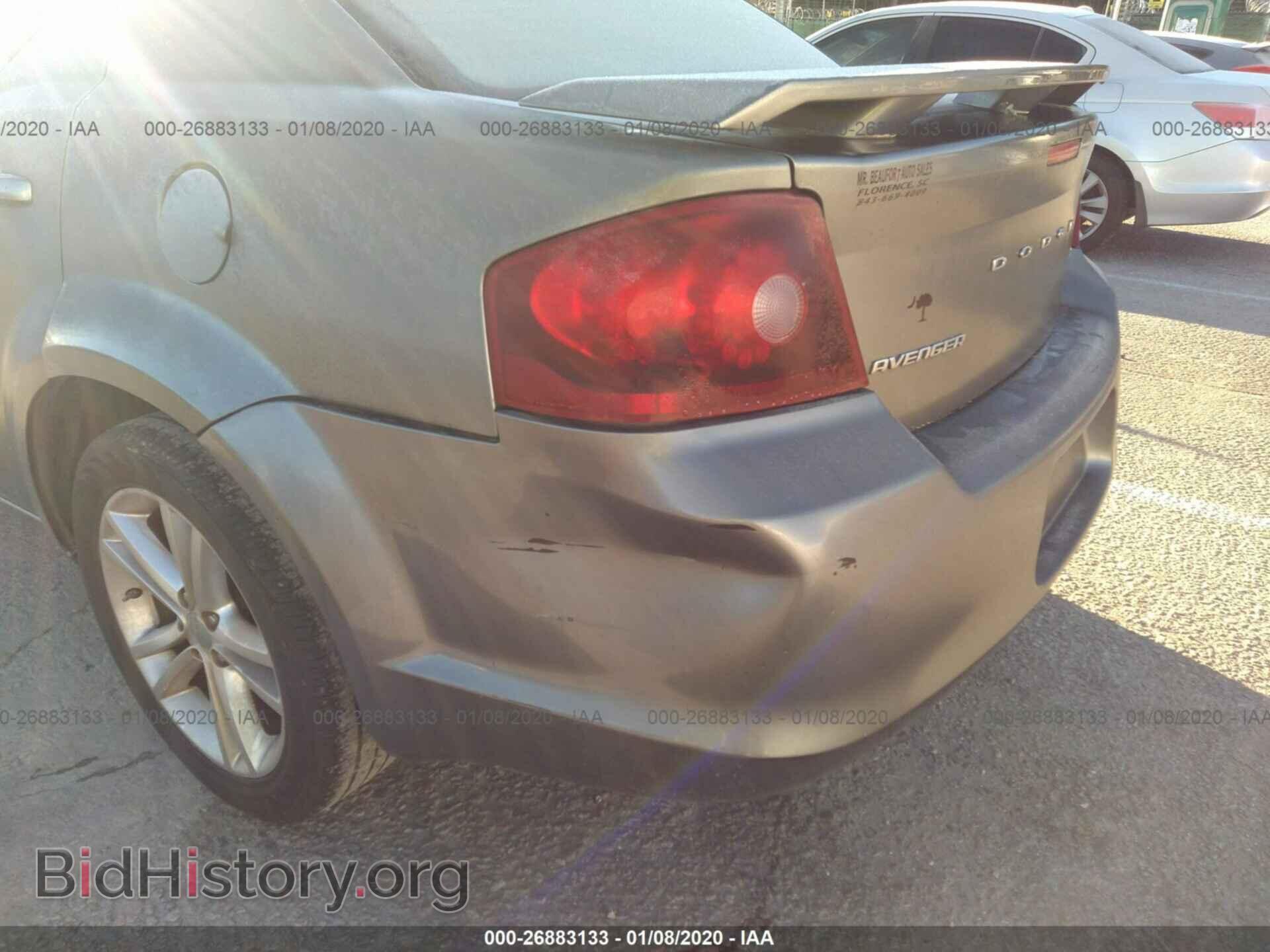 2013 DODGE AVENGER - VIN: 1C3CDZCB1DN622106 - Photo 6