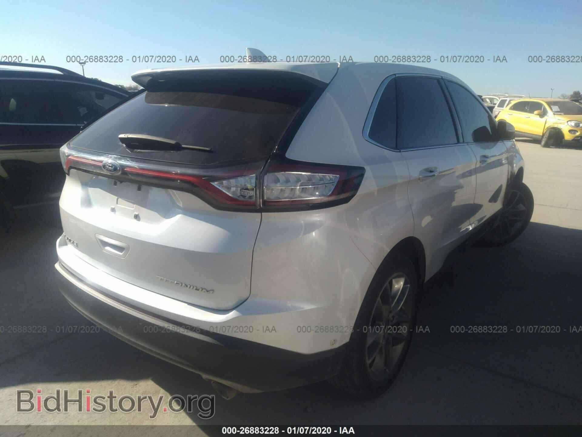 2015 FORD EDGE - VIN: 2FMPK3K87FBB12391 - Фото 4