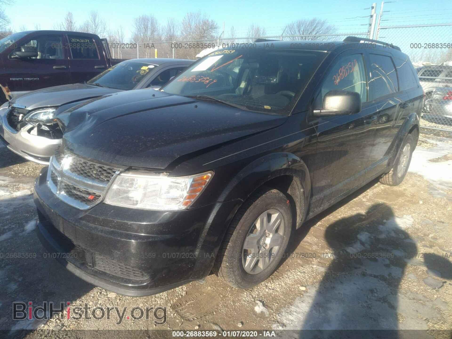 2011 DODGE JOURNEY - VIN: 3D4PG4FB7BT516424 - Фото 2