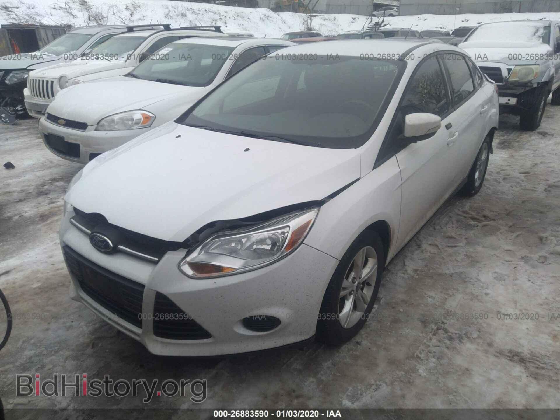2013 FORD FOCUS - VIN: 1FADP3F2XDL184266 - Фото 2