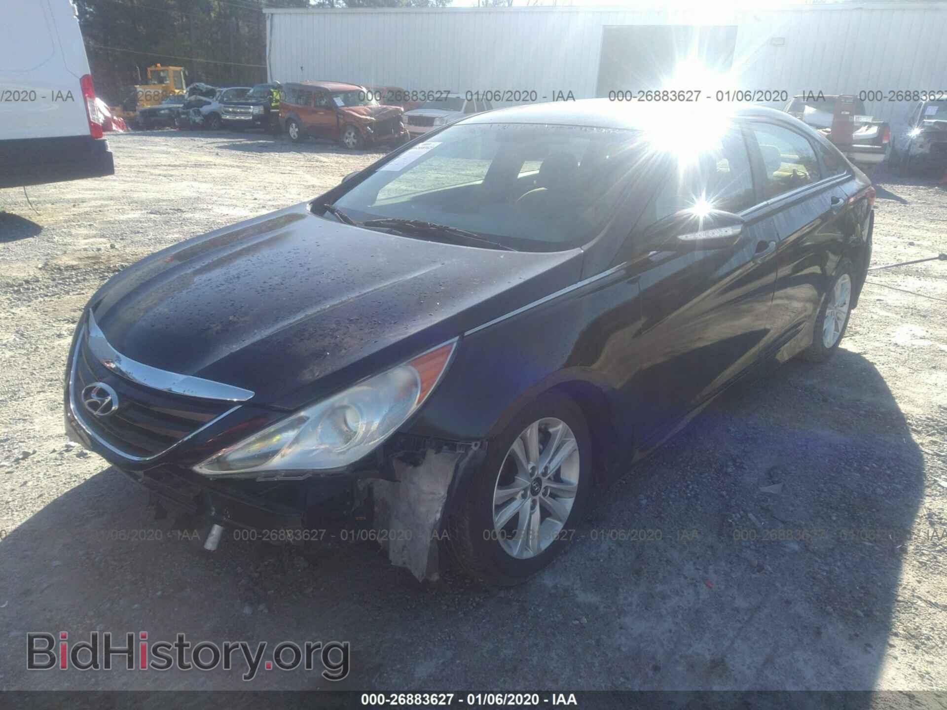 2014 HYUNDAI SONATA - VIN: 5NPEB4AC1EH855364 - Фото 2