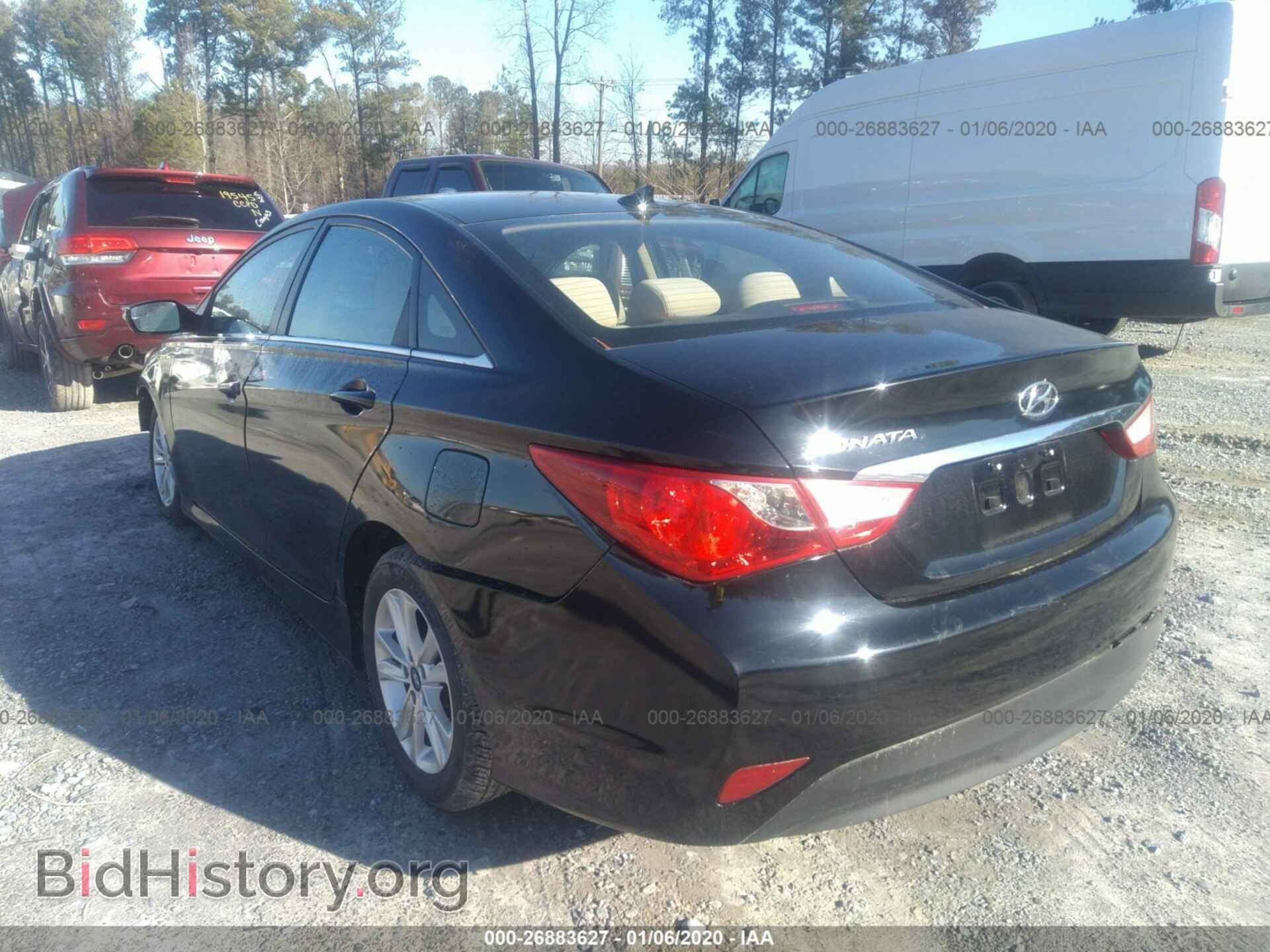 2014 HYUNDAI SONATA - VIN: 5NPEB4AC1EH855364 - Фото 3