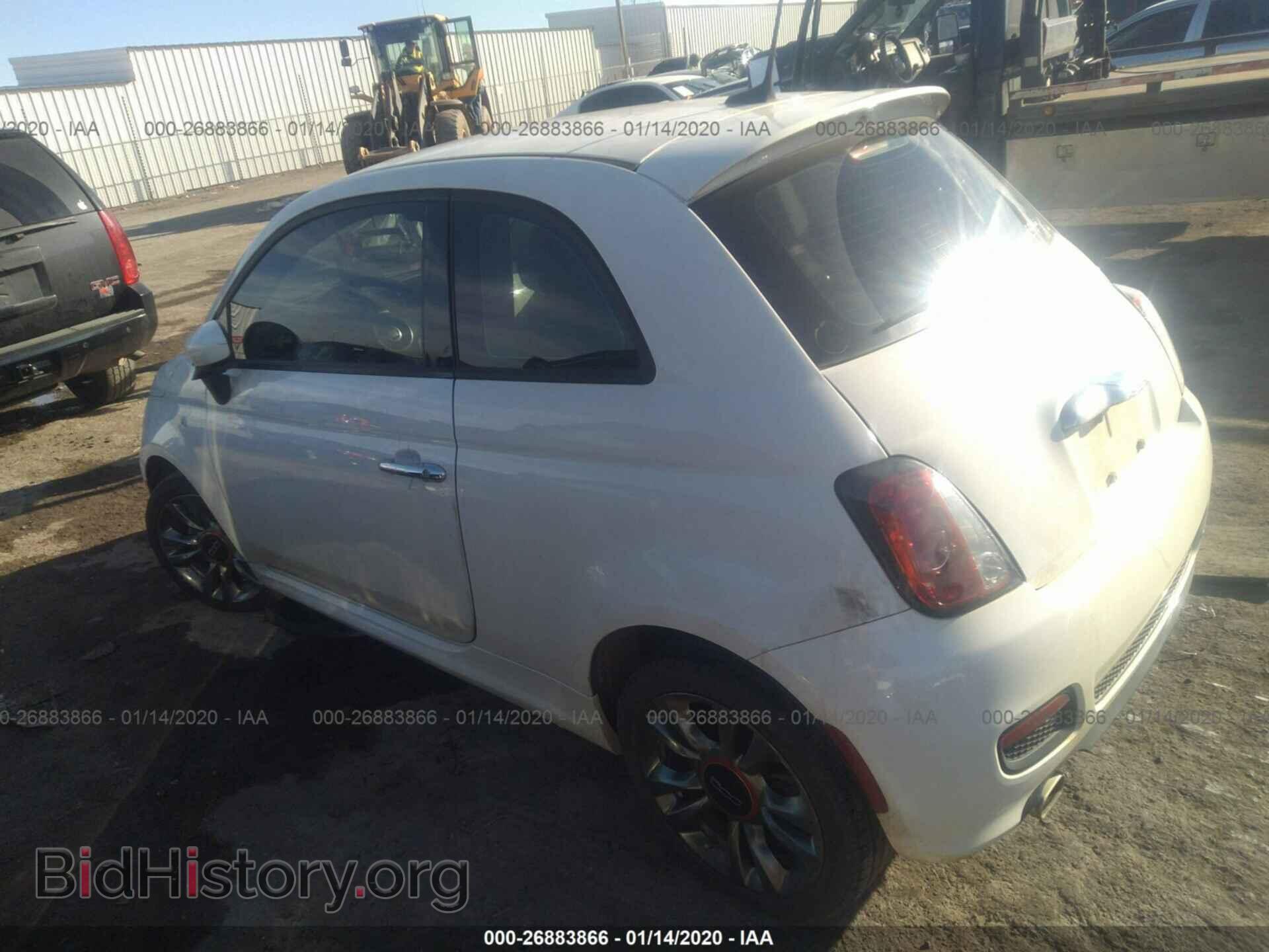 2017 FIAT 500 - VIN: 3C3CFFKRXHT570830 - Фото 3