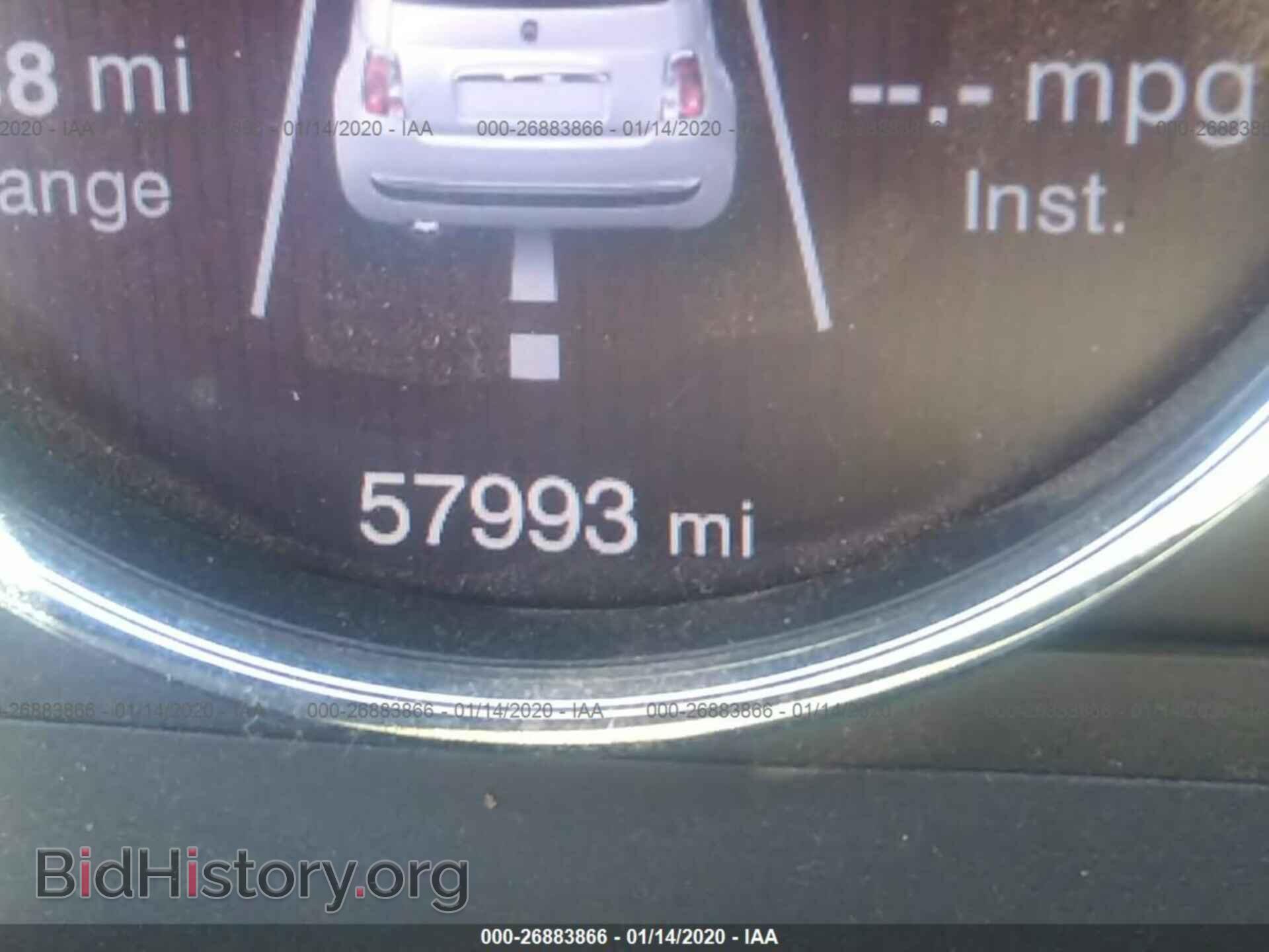 2017 FIAT 500 - VIN: 3C3CFFKRXHT570830 - Фото 7