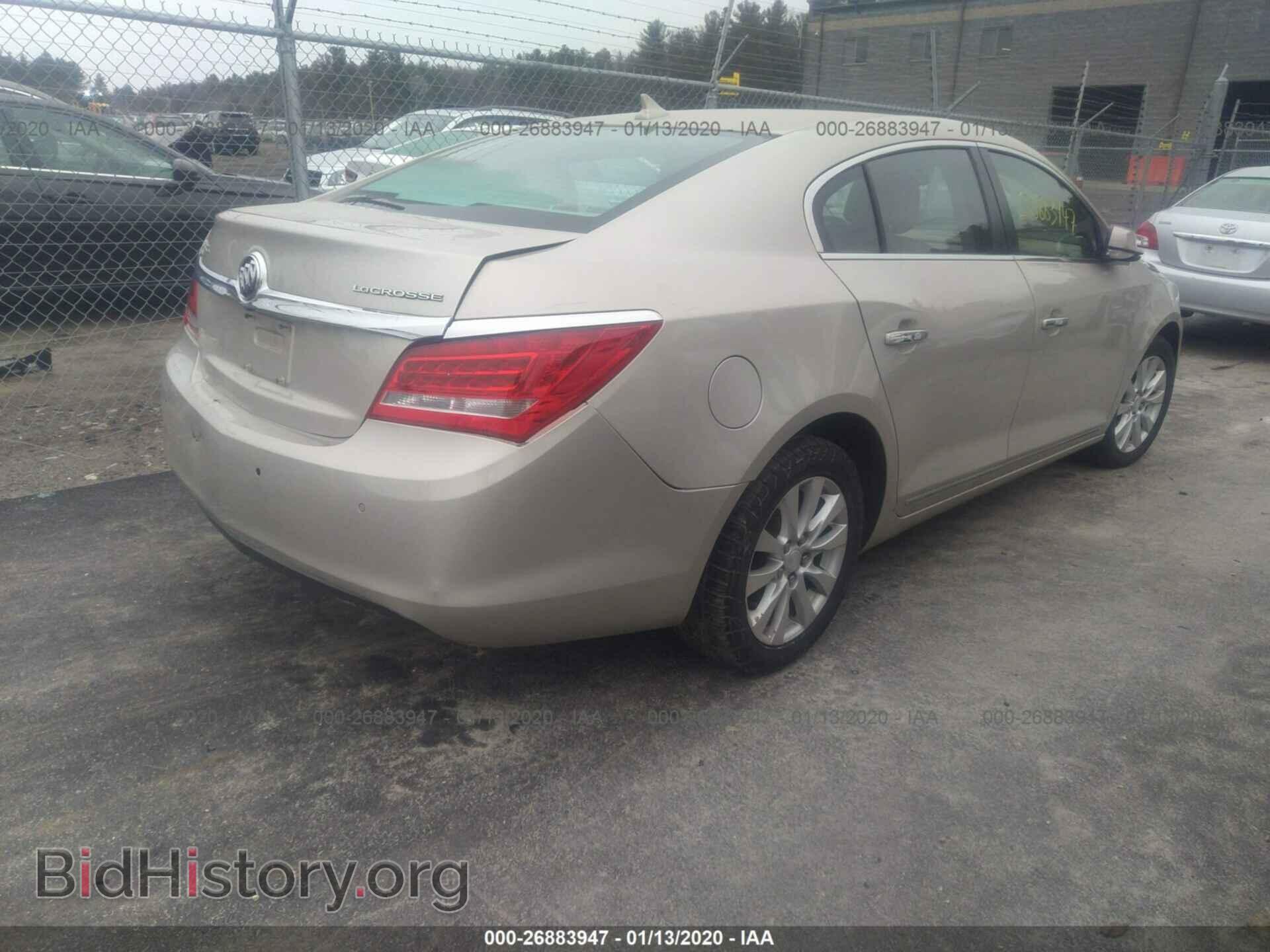 2014 BUICK LACROSSE - VIN: 1G4GB5GR6EF201914 - Фото 4