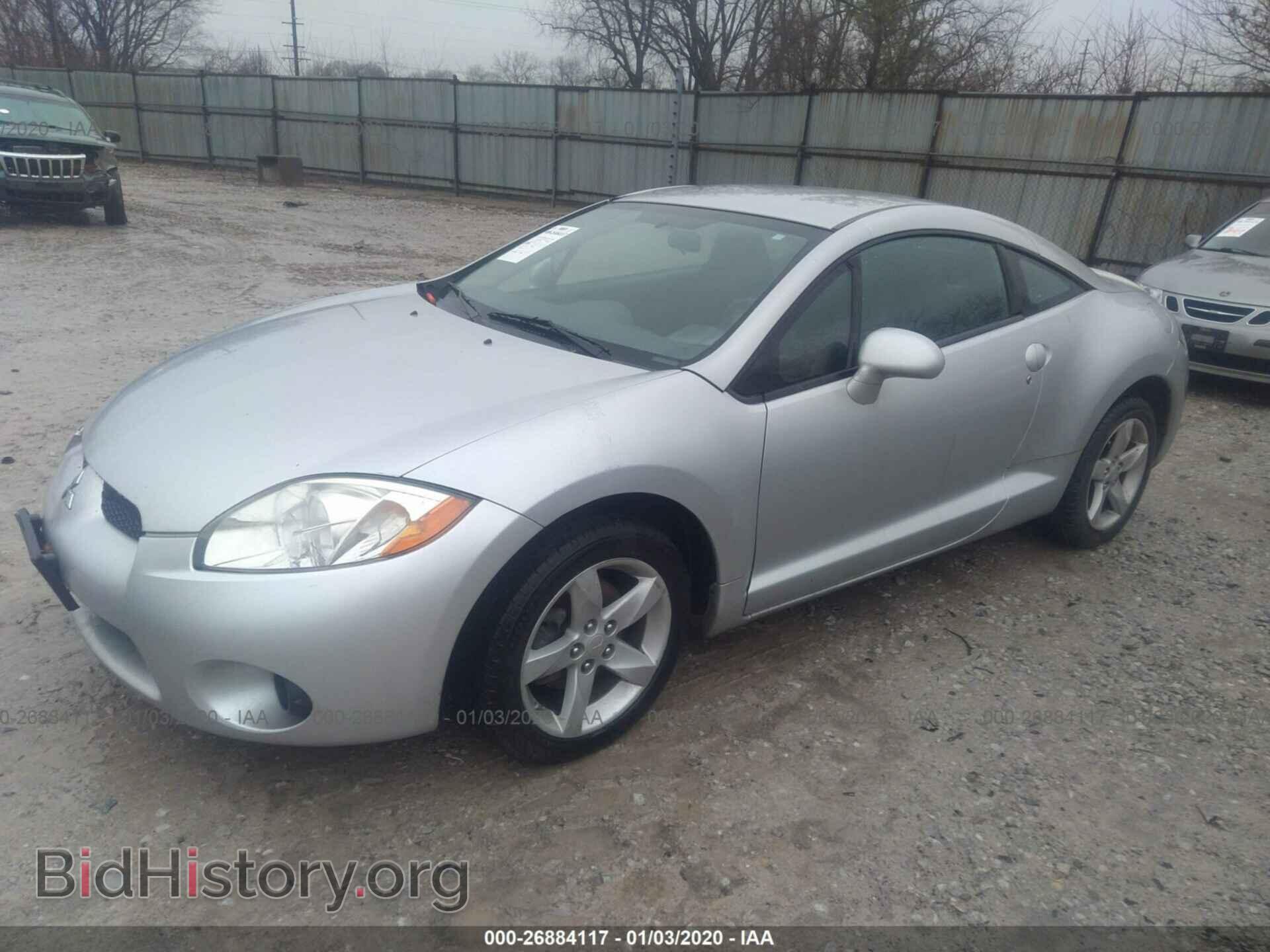 2008 MITSUBISHI ECLIPSE - VIN: 4A3AK24F78E038345 - Фото 2