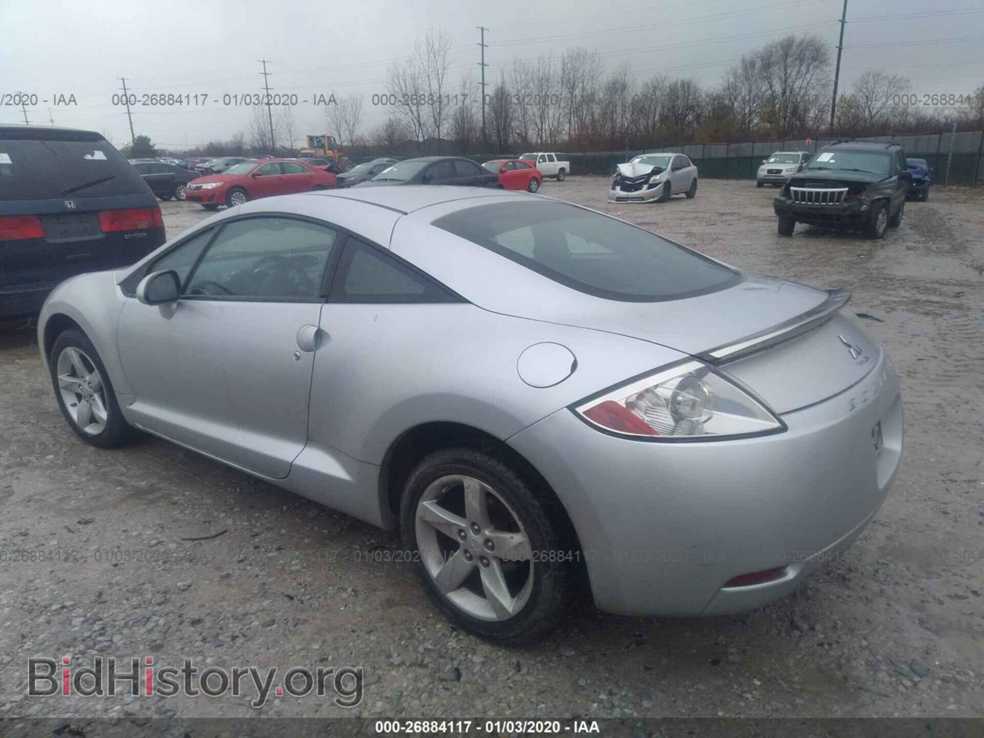 2008 MITSUBISHI ECLIPSE - VIN: 4A3AK24F78E038345 - Фото 3